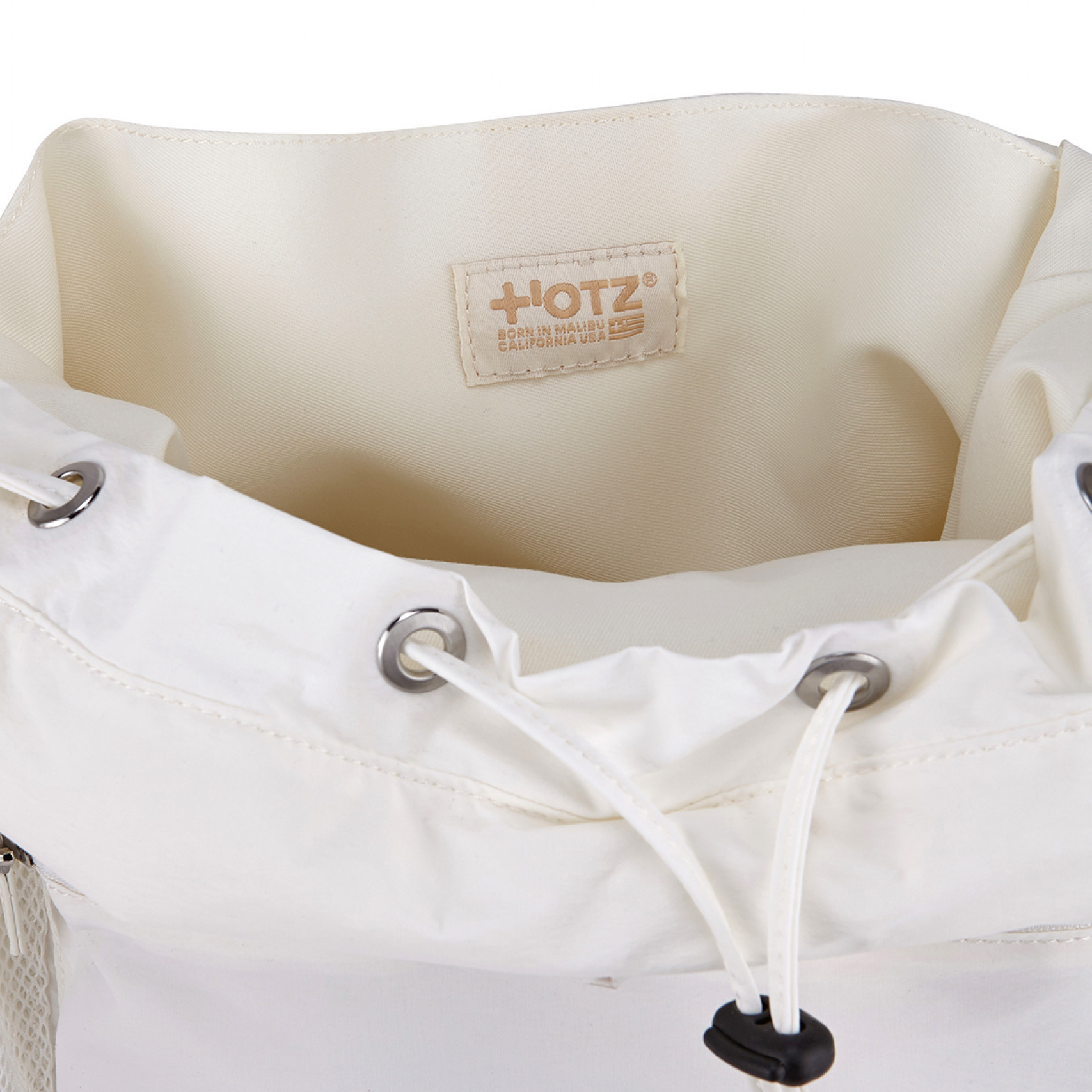 스트링 백팩 아이보리 / FLOTFA1B07