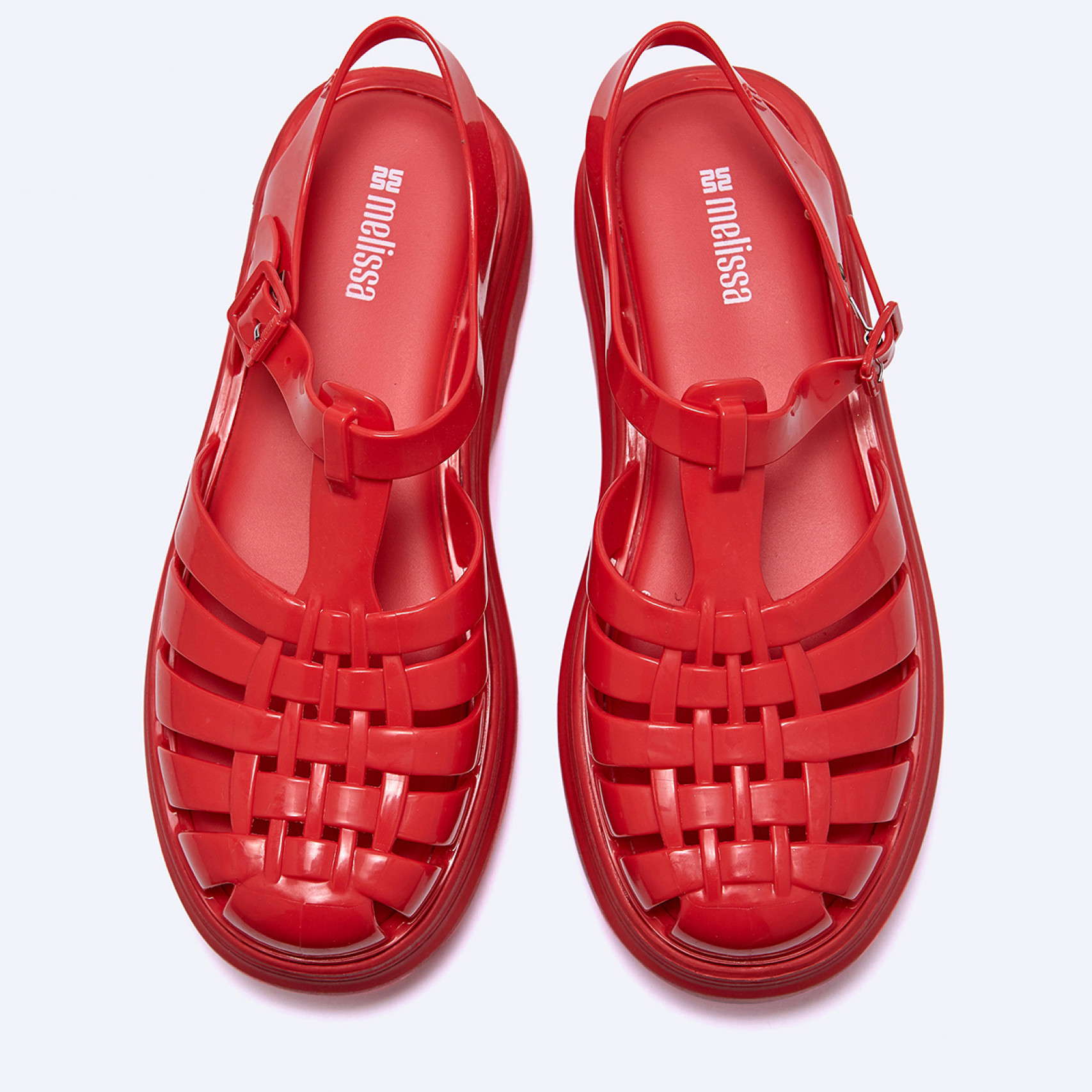 포제션 플랫폼 샌들 레드 여성 / 35818-BG450