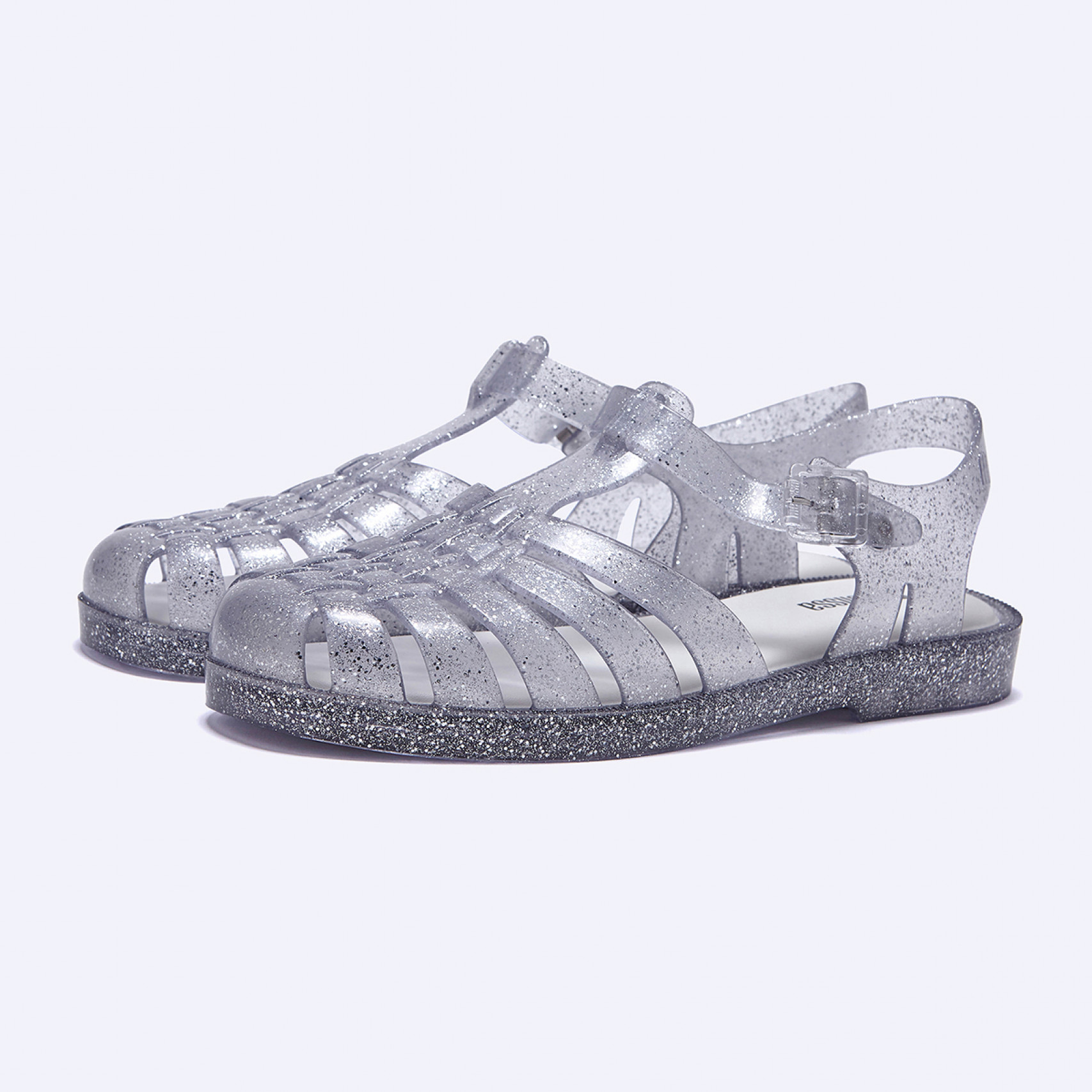 포제션 샤이니 샌들 실버 여성 / 33520-AL206