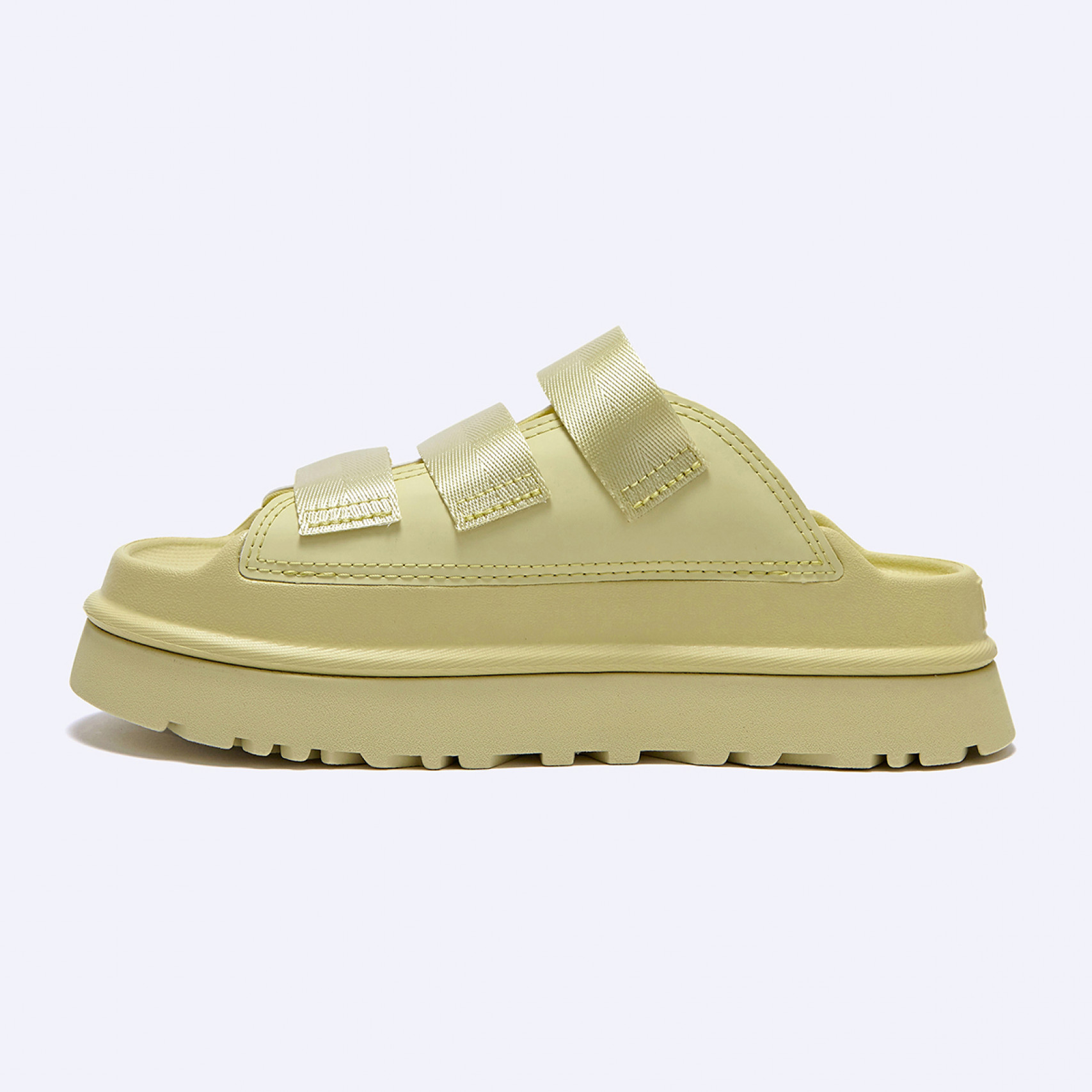 골든글로우 슬라이드 머스타드 여성 / 1167430-GLDN