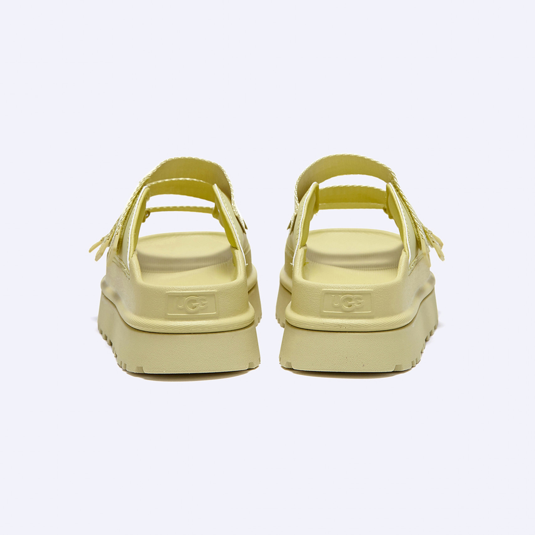 골든글로우 슬라이드 머스타드 여성 / 1167430-GLDN