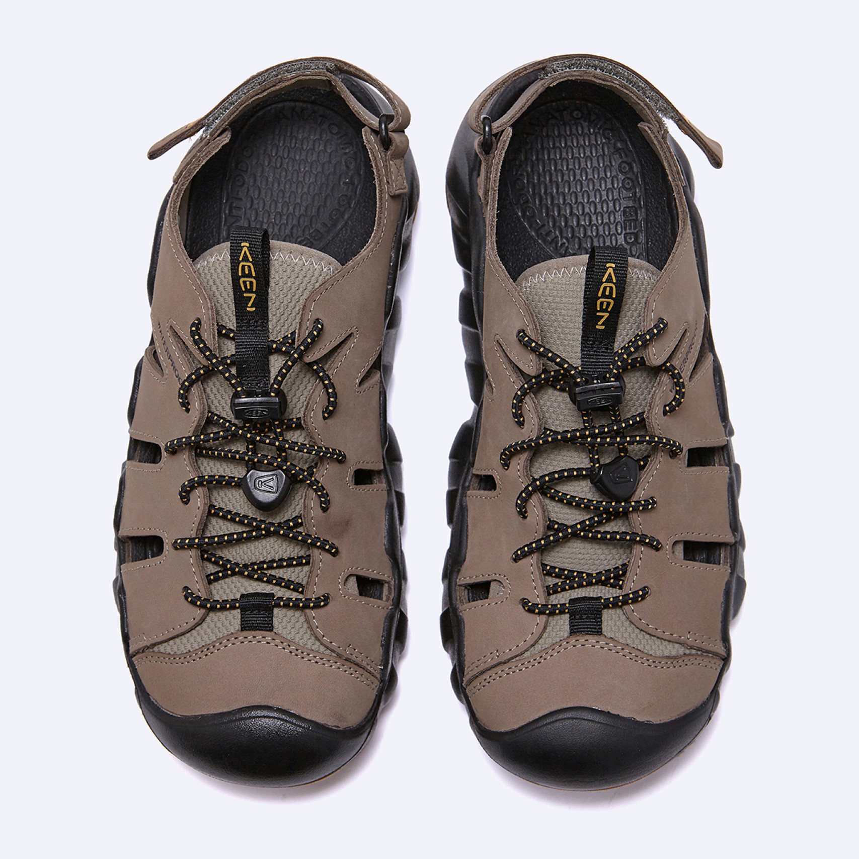 하이퍼포트 피셔맨 레더 블랙 남성 / 1030723