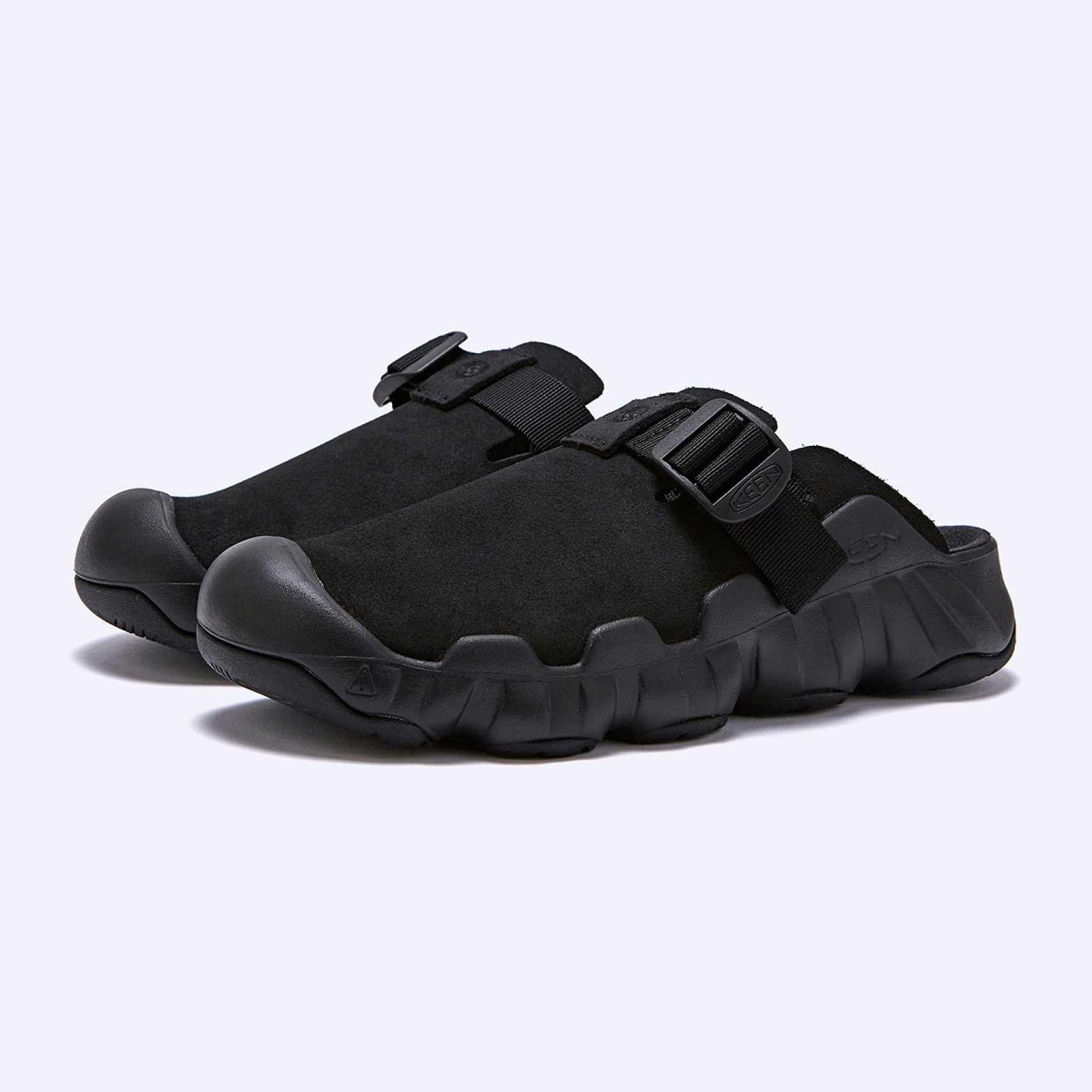 하이퍼포트 클로그 레더 블랙 남성 / 1030766