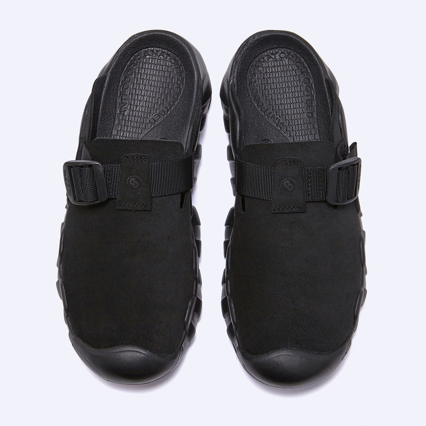 하이퍼포트 클로그 레더 블랙 남성 / 1030766