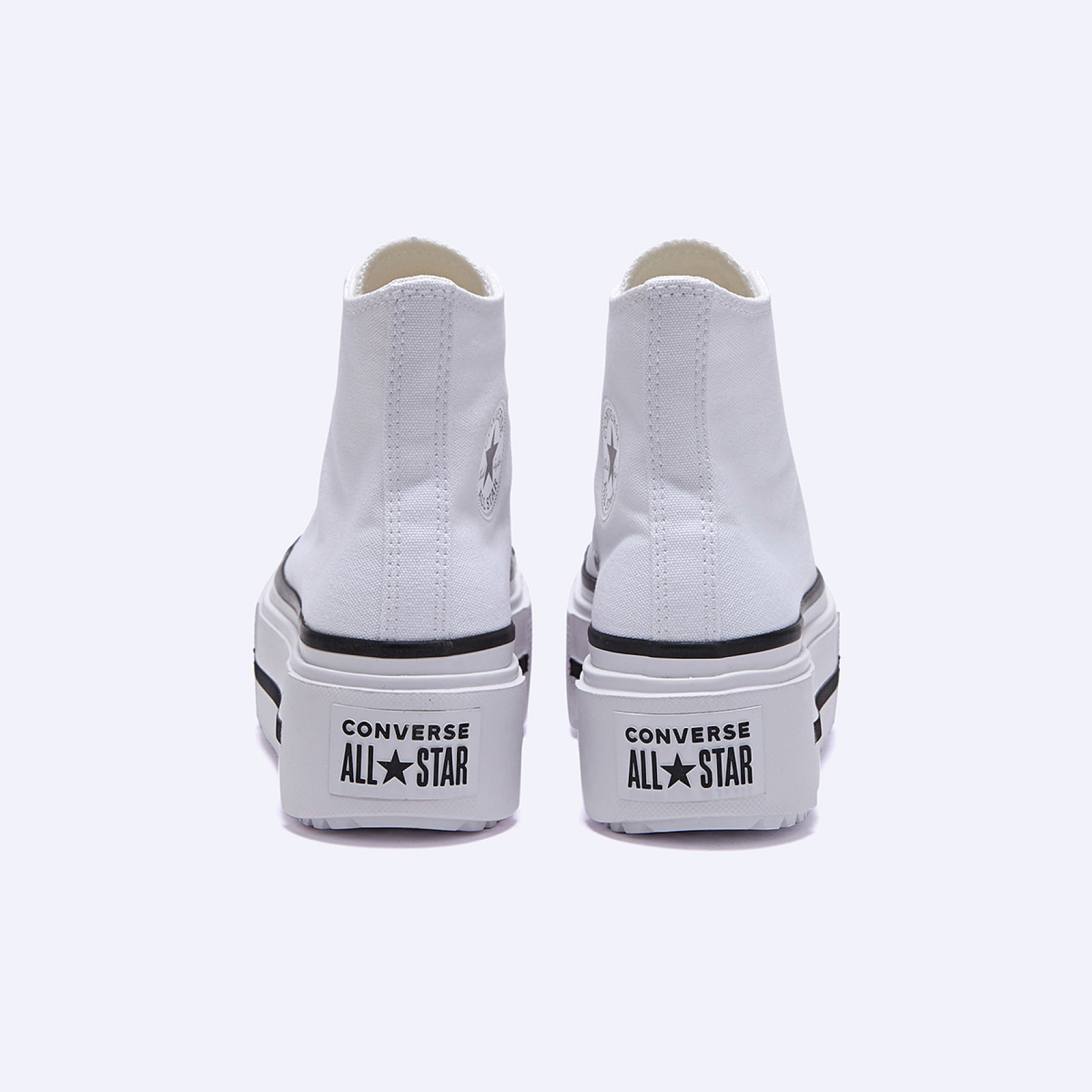 척테일러 올스타 더블 스택 하이 화이트 / A12976C