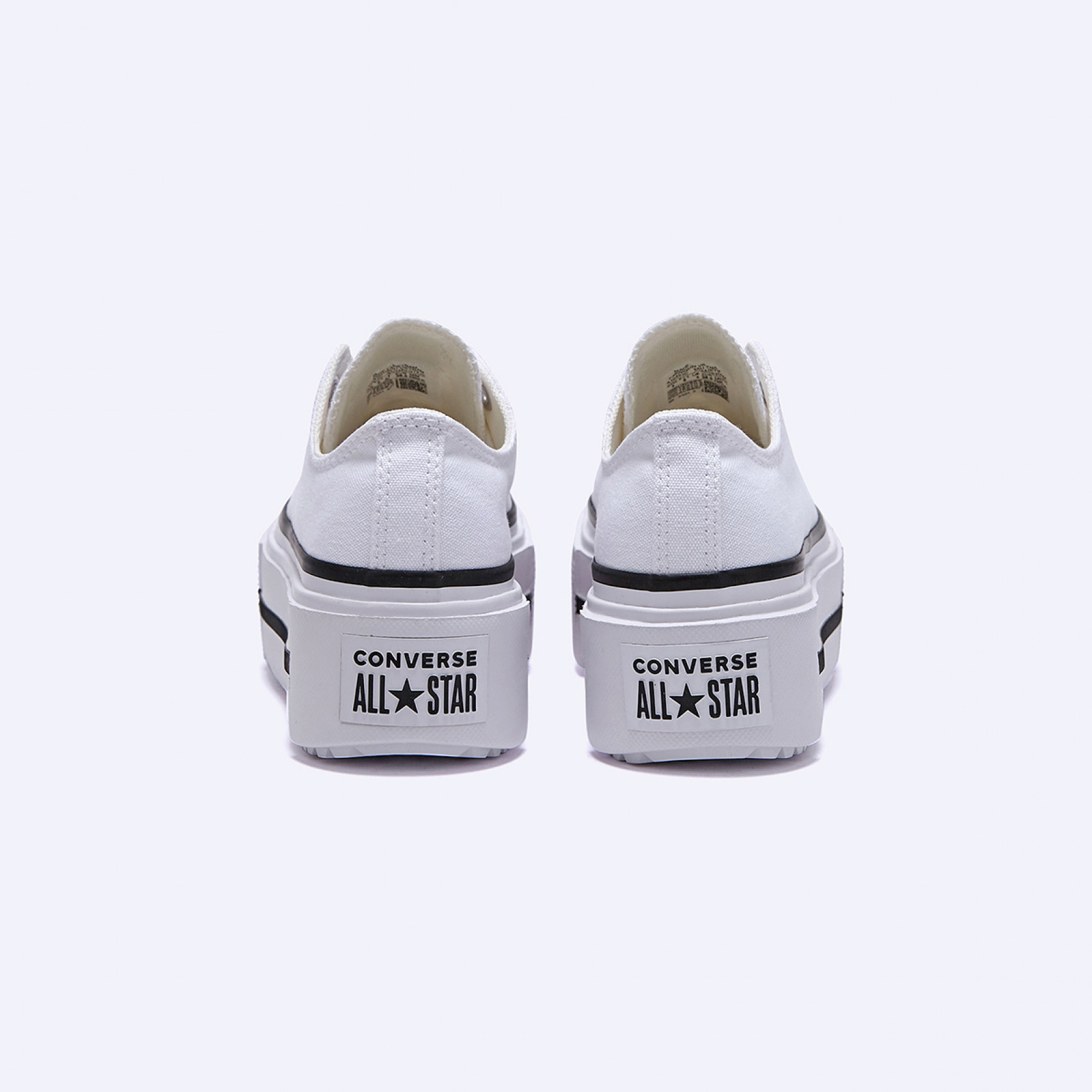척테일러 올스타 더블 스택 화이트 / A15491C