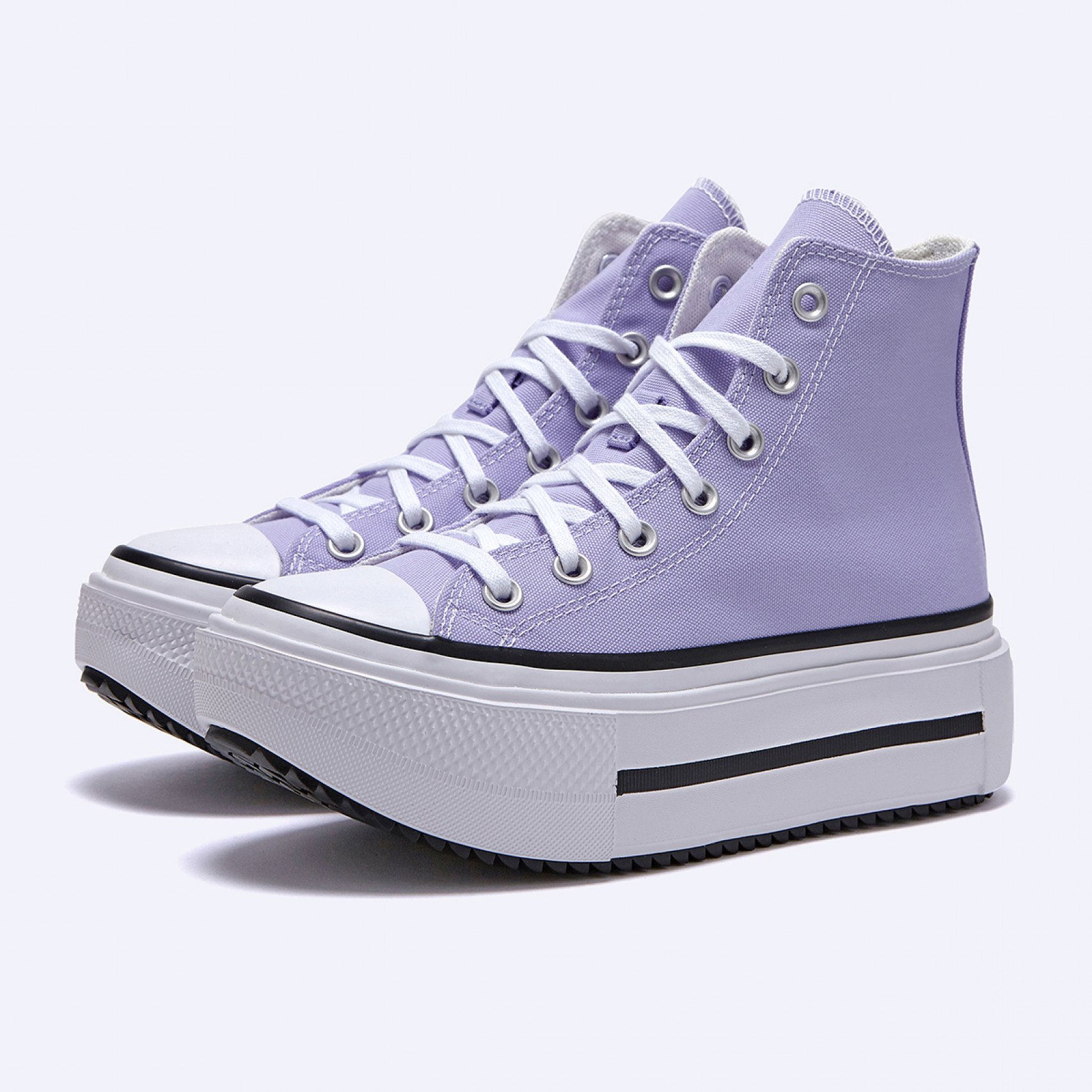 척테일러 올스타 더블 스택 바이올렛 힛 / A15206C