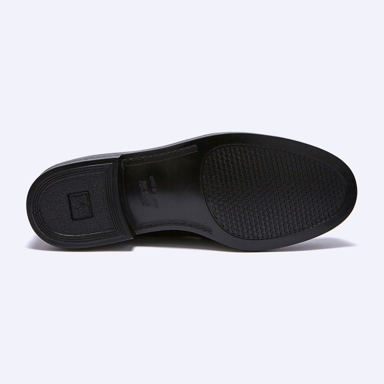 남성용 PU 페니 로퍼 6550-BLACK