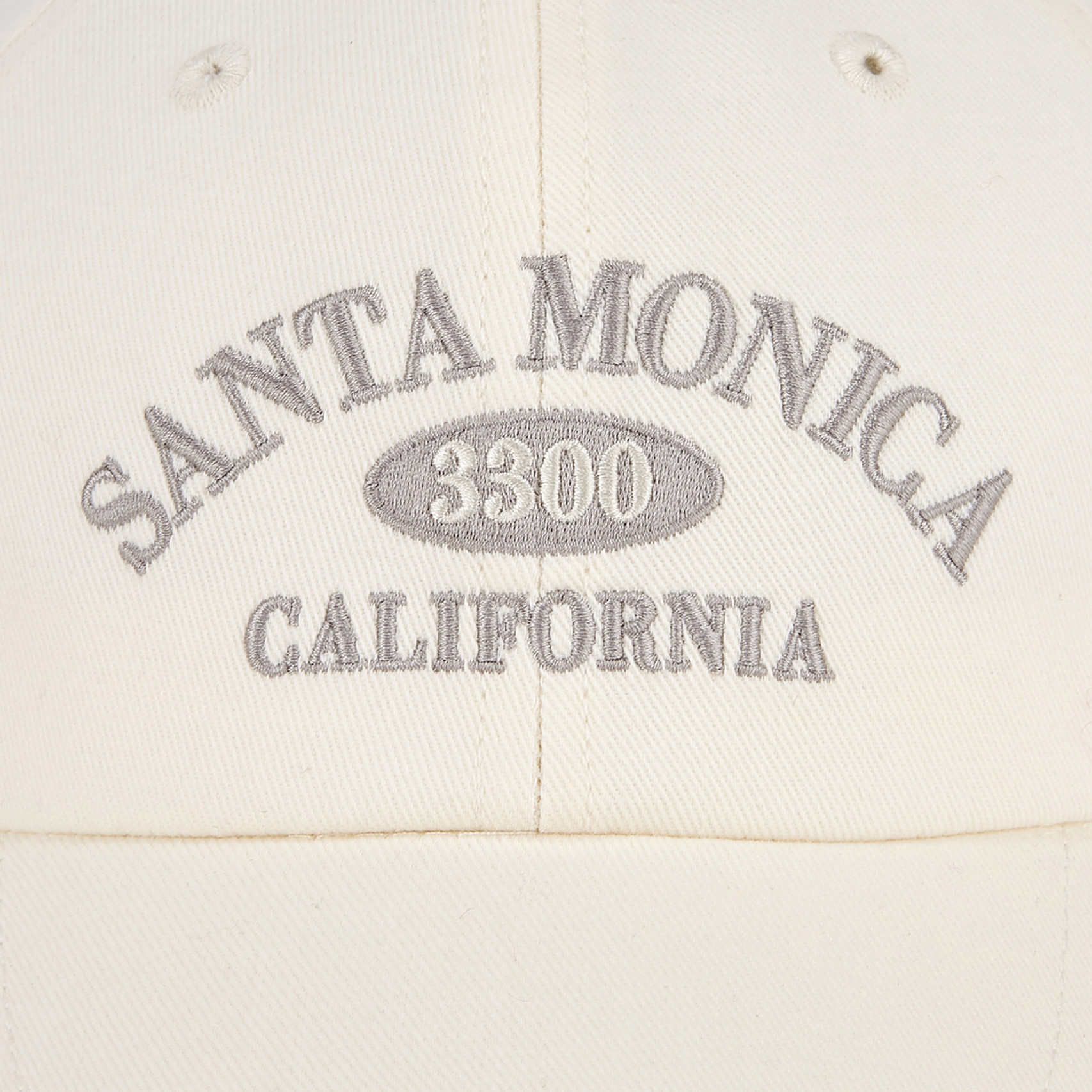 레터링 볼캡 화이트 / FLOTFA1H15