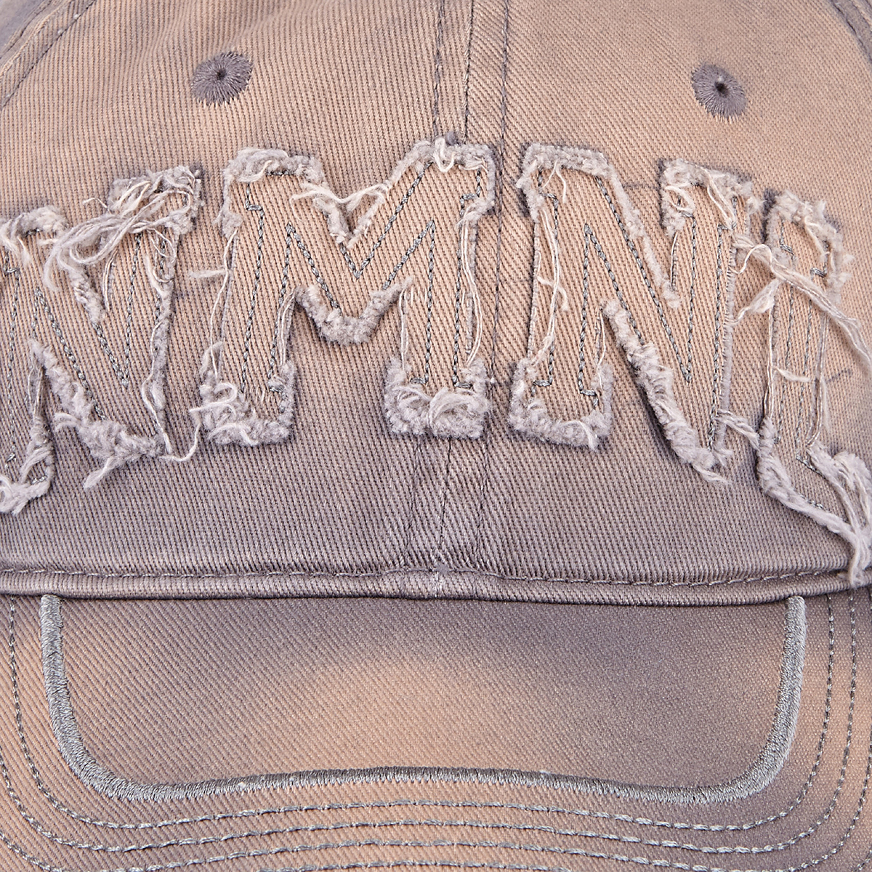 패치드 볼캡 워시드 그레이 / NMSS52HG13