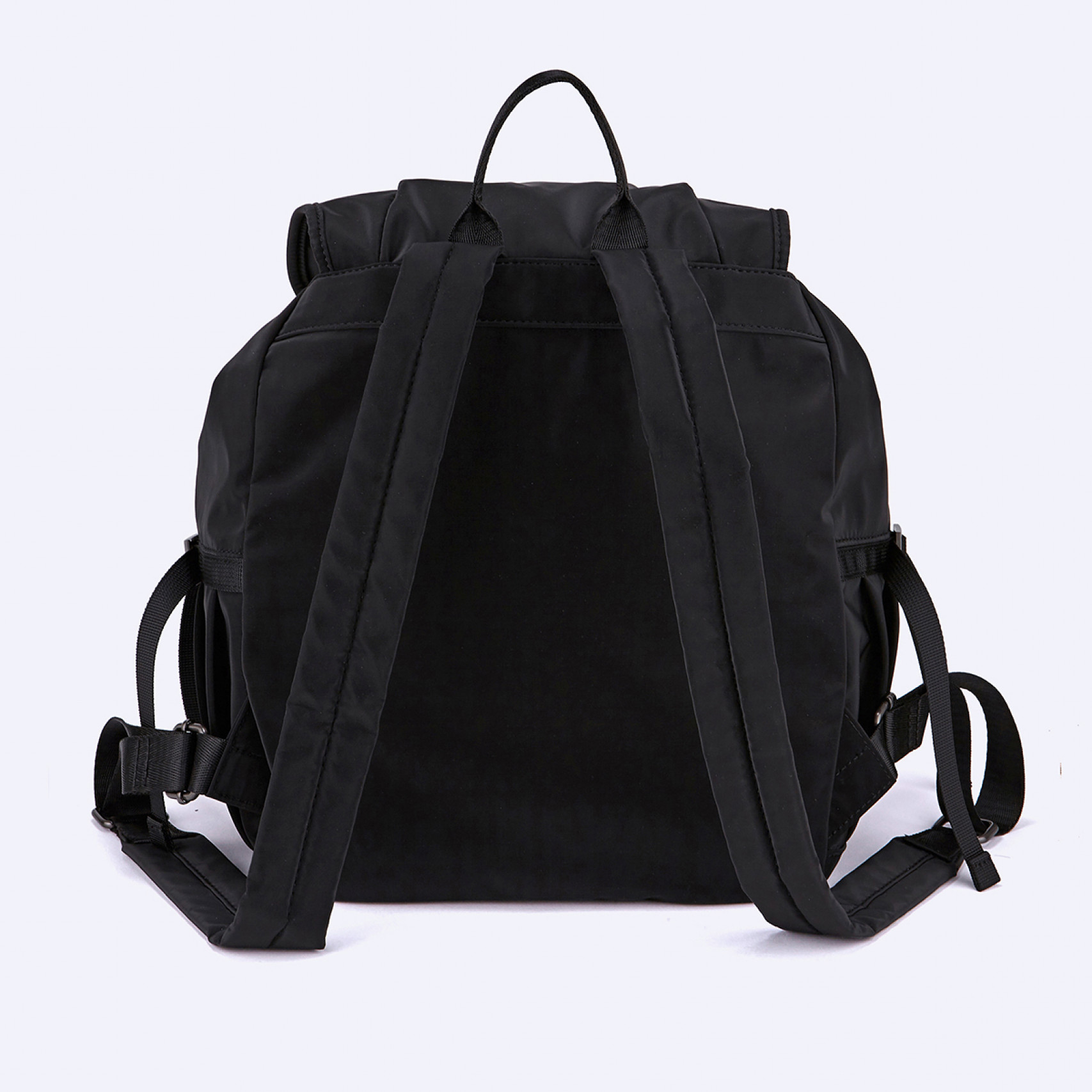 말리부 글로시 백팩 라지 블랙 / FLOTFA1B01