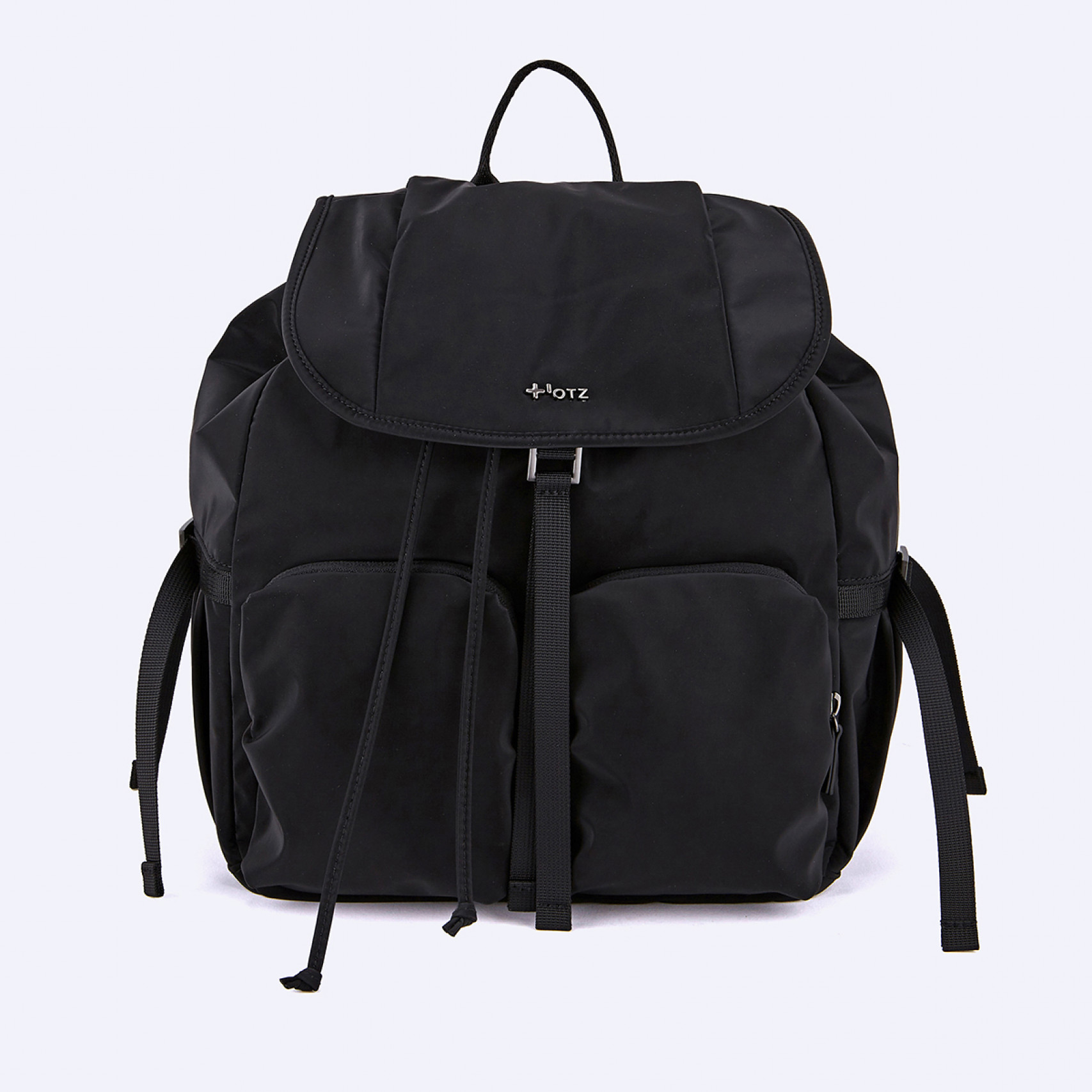 말리부 글로시 백팩 라지 블랙 / FLOTFA1B01