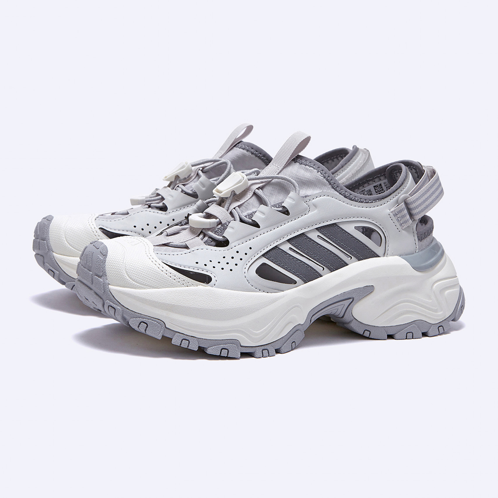 스니커 샌들 코어 화이트 그레이 원 / JP8899