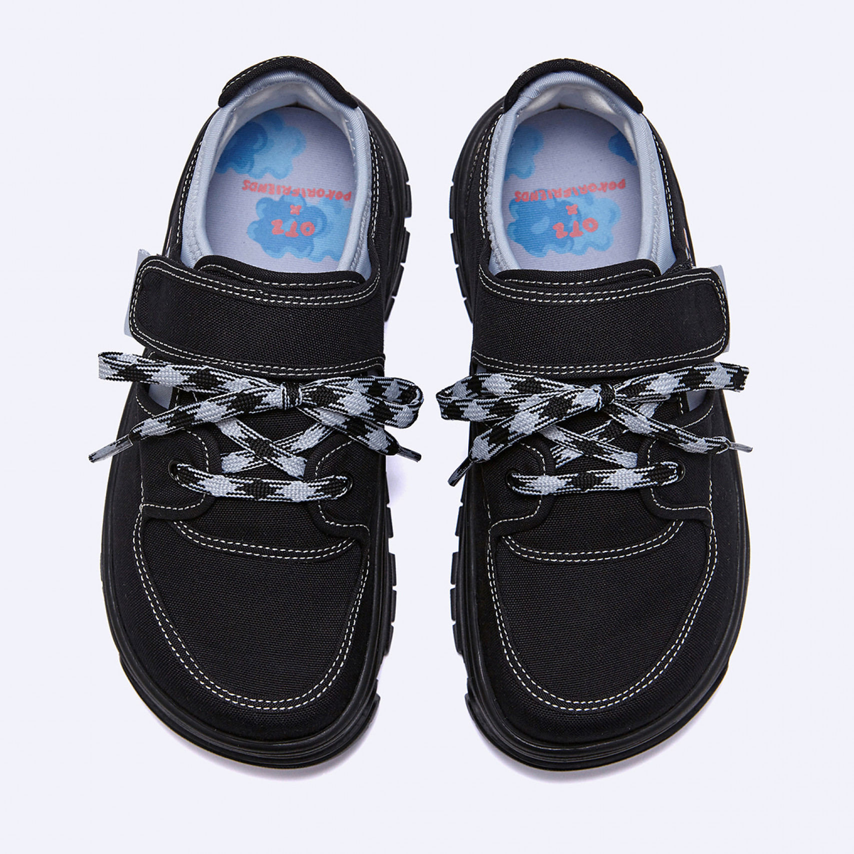 오찌x포코리 프렌즈 3300 캔버스 블랙 / FLOTFA0W22