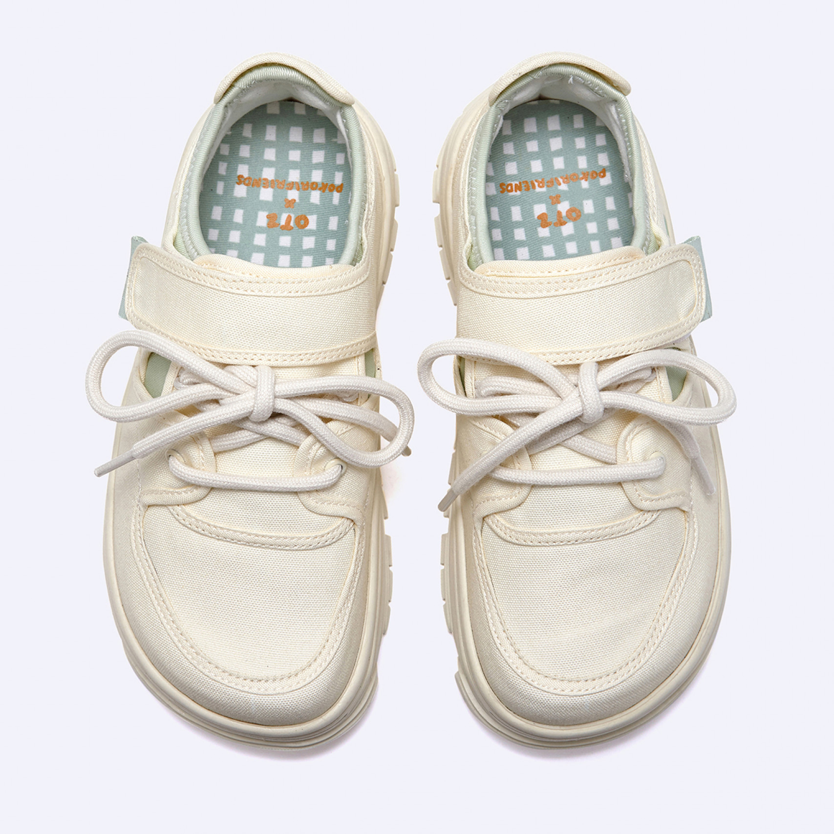 오찌x포코리 프렌즈 3300 캔버스 아이보리 / FLOTFA0W23