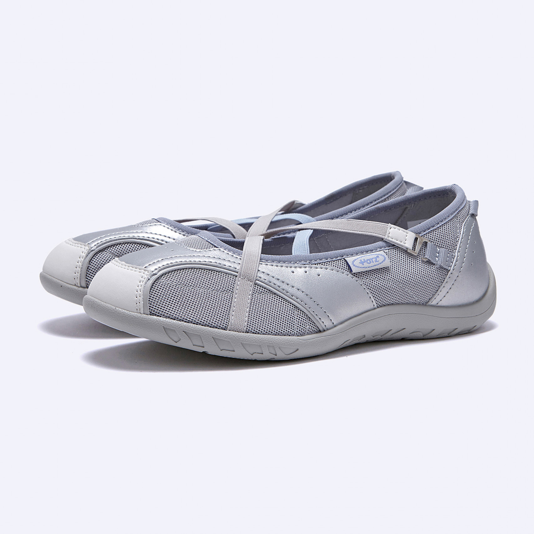 오찌x마가린핑거스 로마리 밴딩 플랫슈즈 그레이시 블루 / FLOTFA2W24