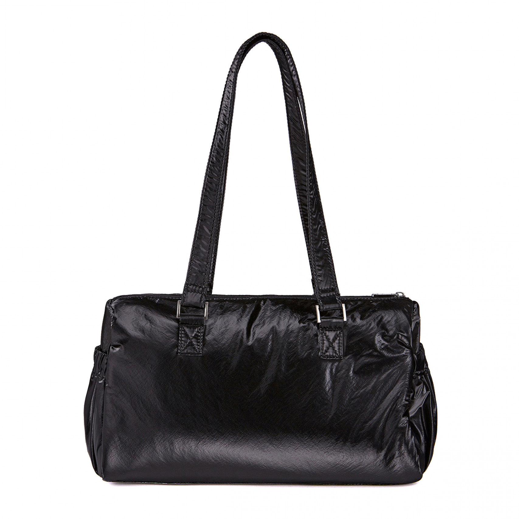 글로시 더플백 블랙 / FLOTFA1B08