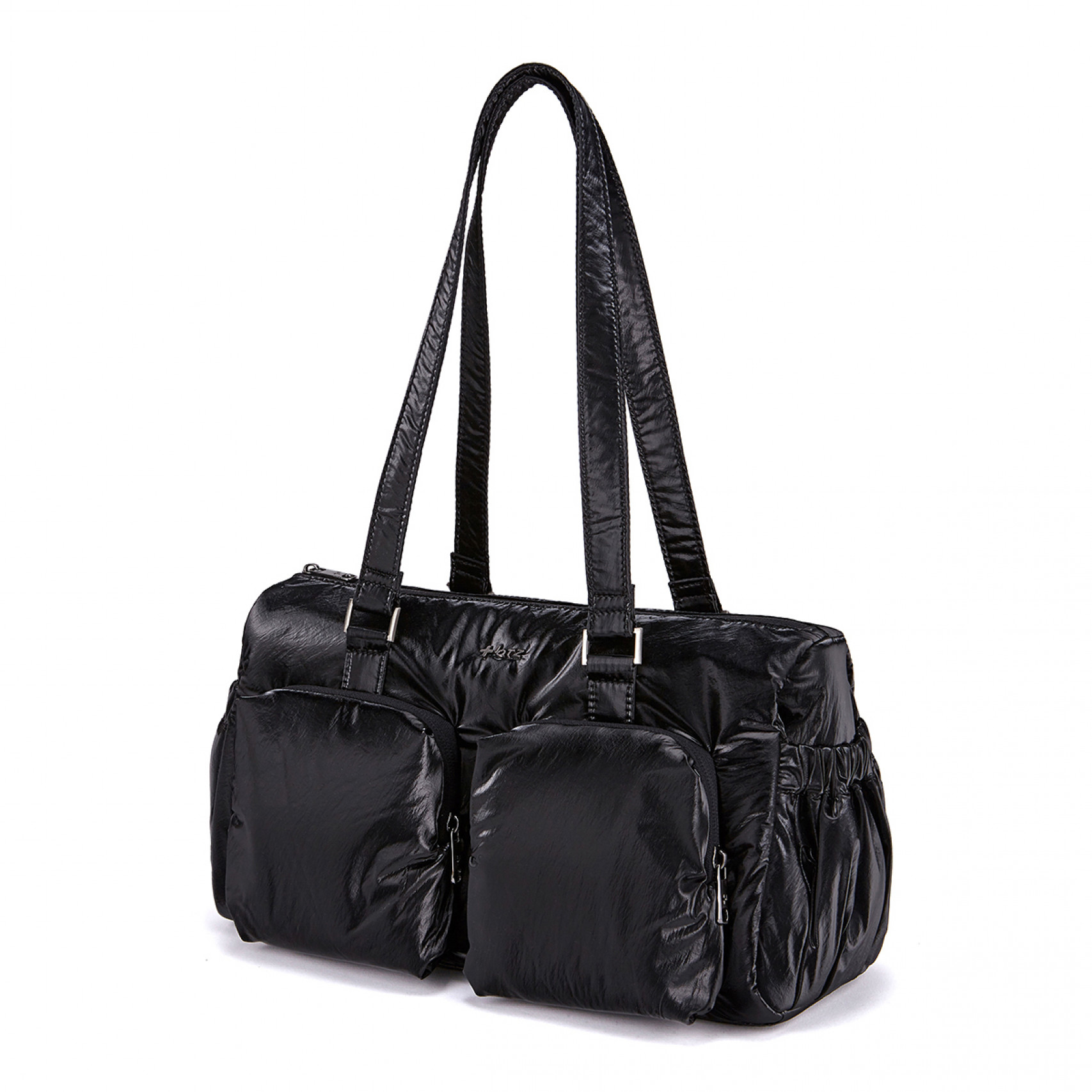 글로시 더플백 블랙 / FLOTFA1B08