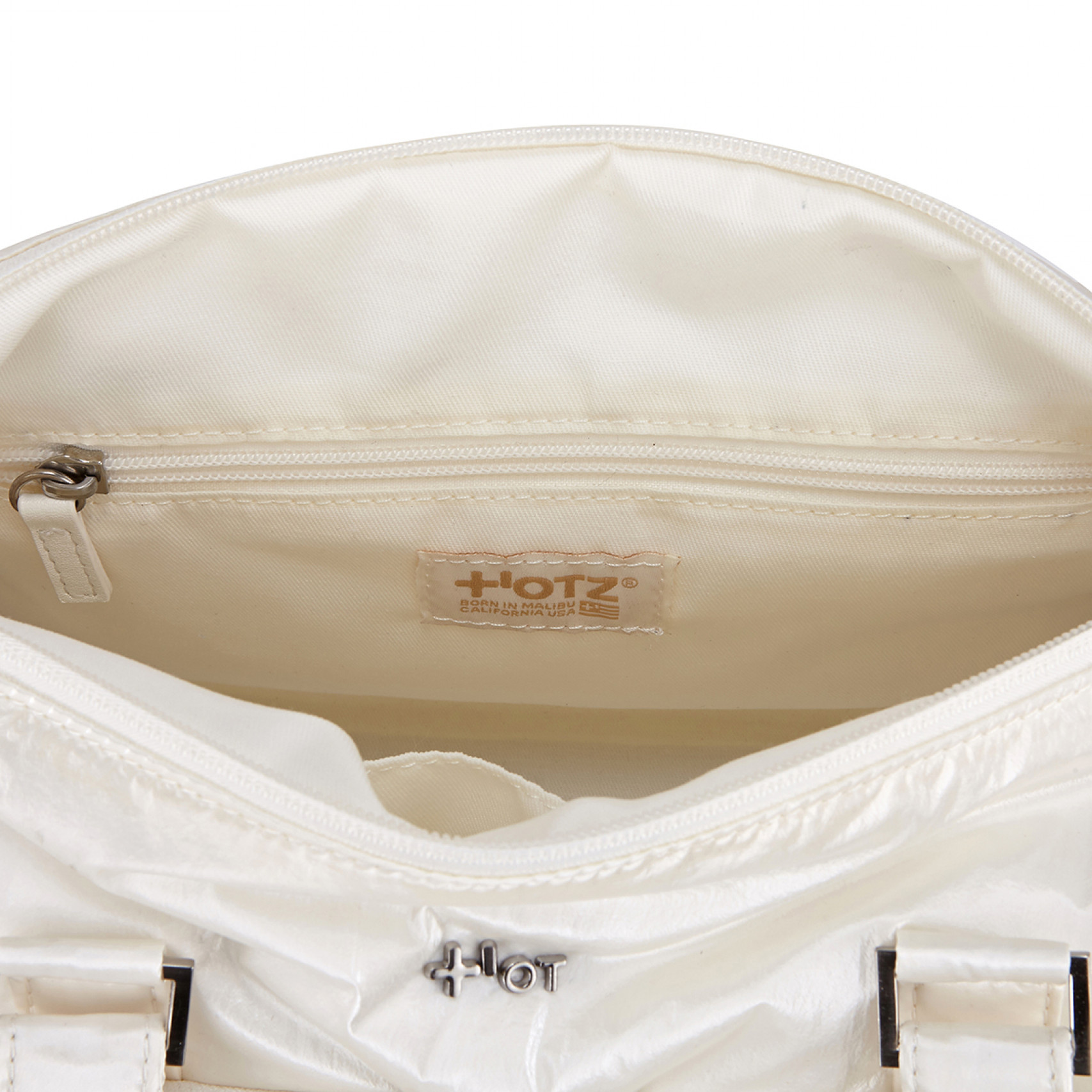 글로시 더플백 화이트 / FLOTFA1B09