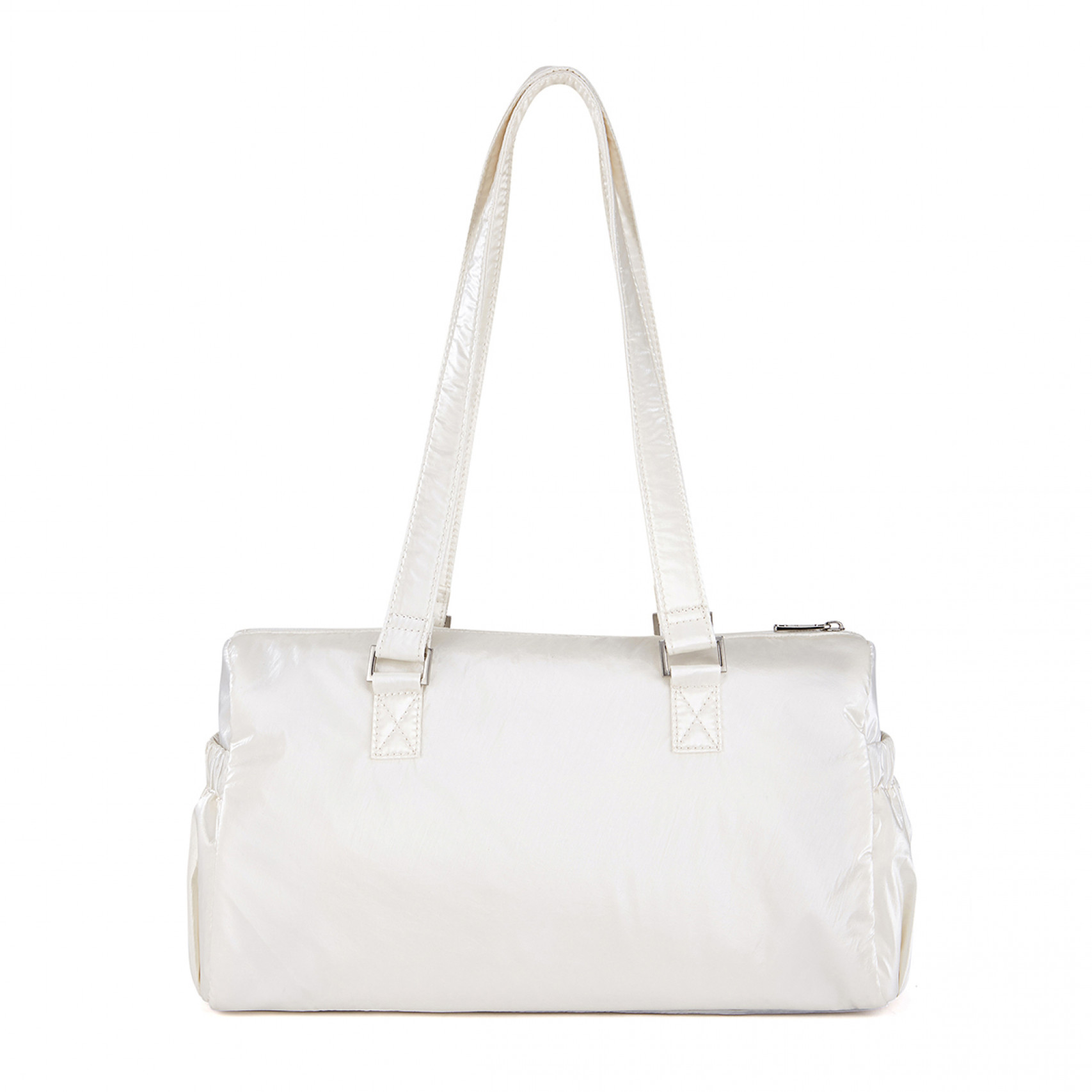 글로시 더플백 화이트 / FLOTFA1B09