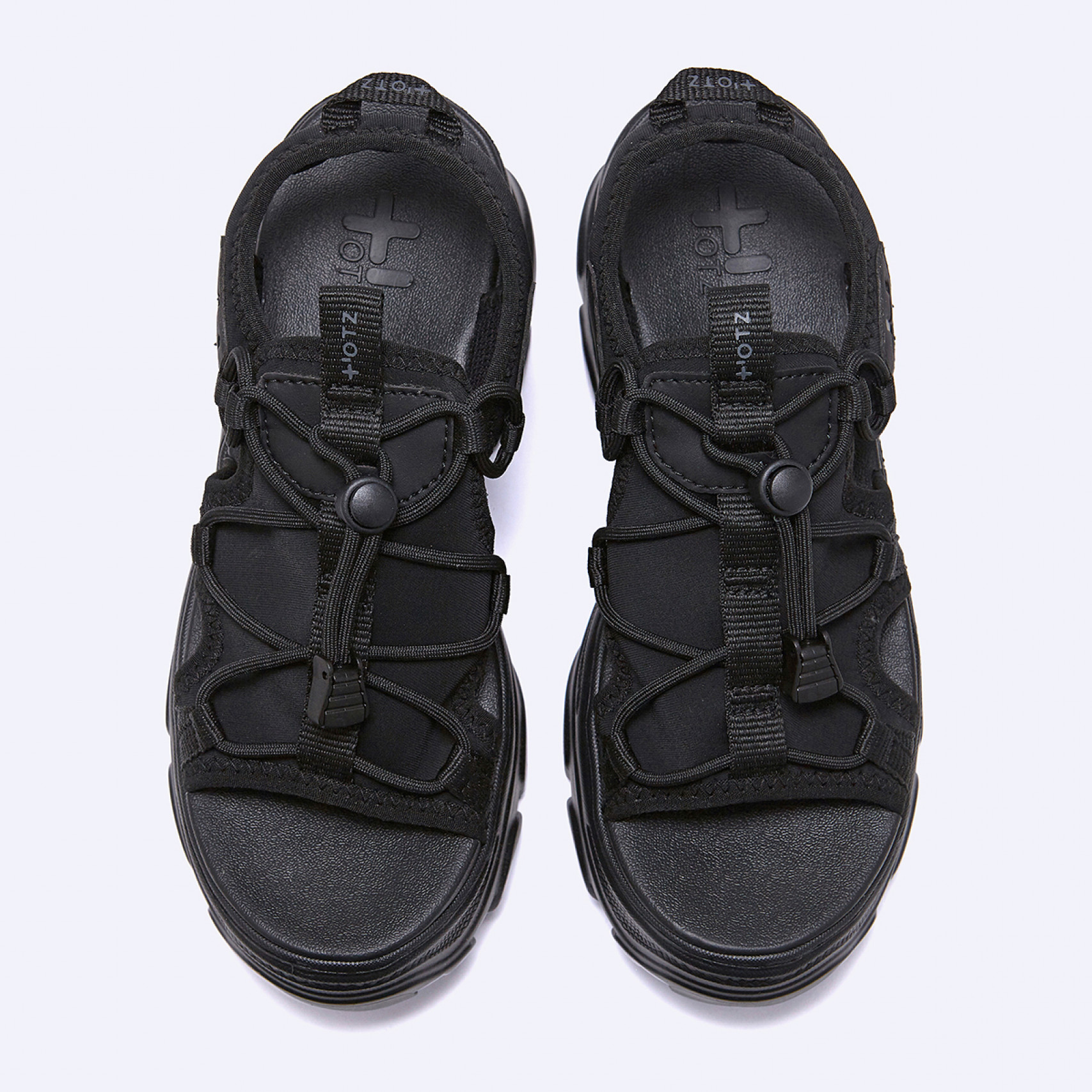 로미타 플랫폼 샌들 블랙 / FLOTFS2W06