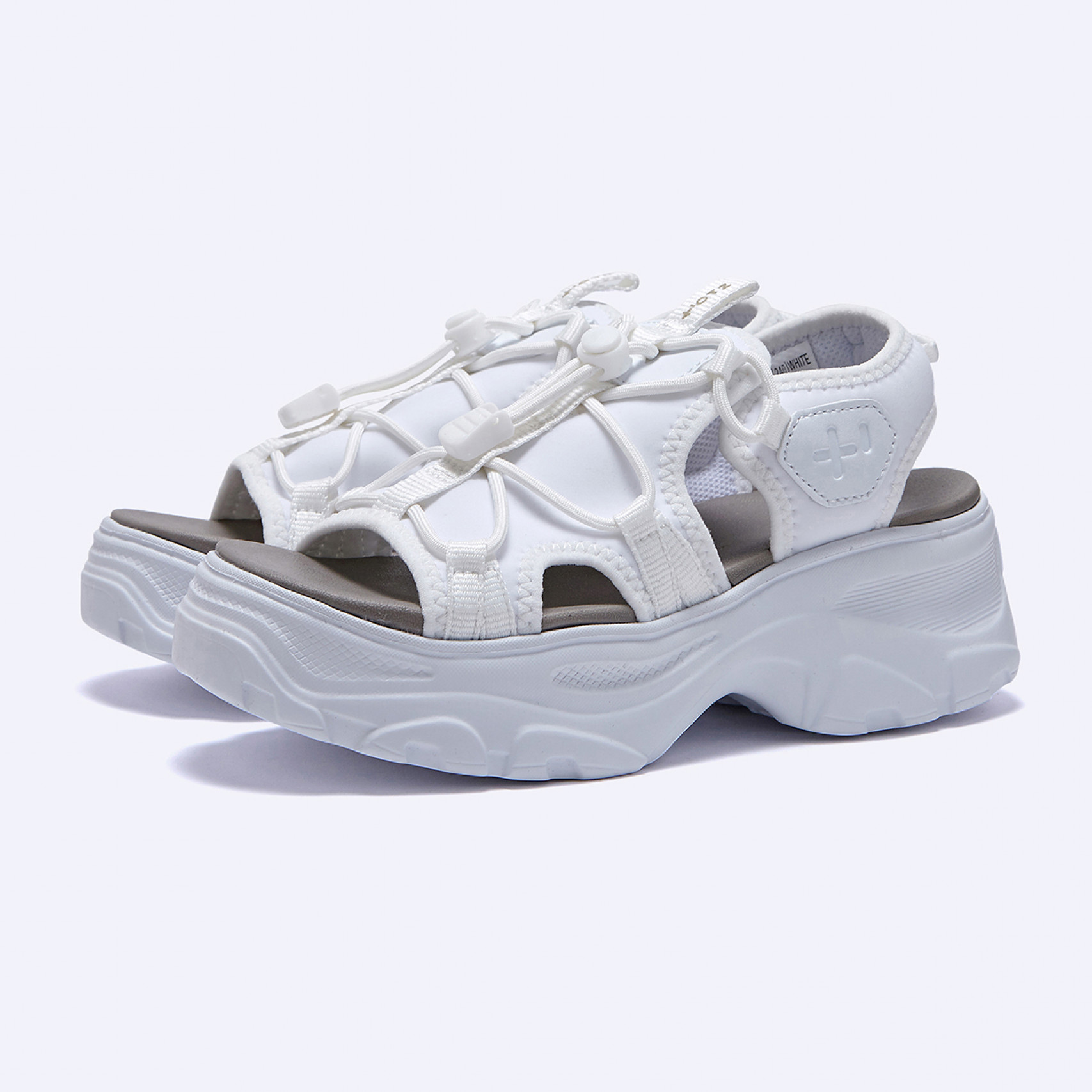 로미타 플랫폼 샌들 화이트 / FLOTFS2W07