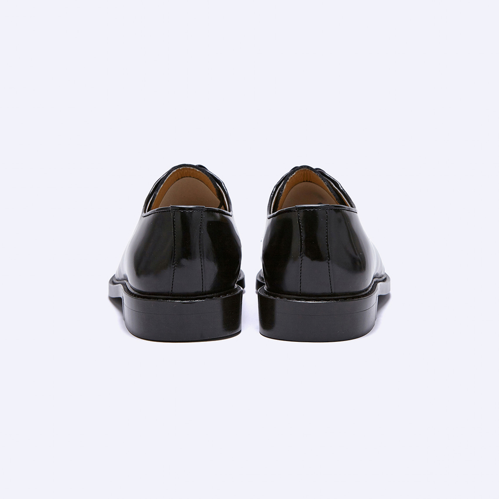 남성용 소가죽 더비슈즈 HS-711 BLACK