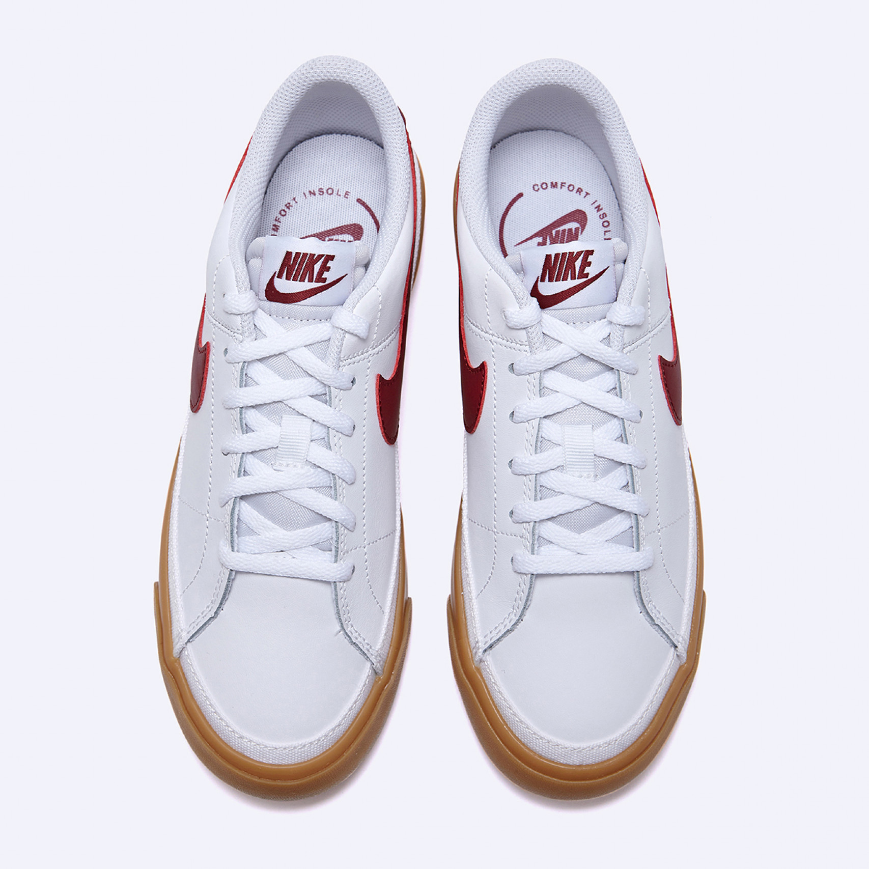 코트 레거시 화이트 팀 레드 검 여성 / DA5380-132