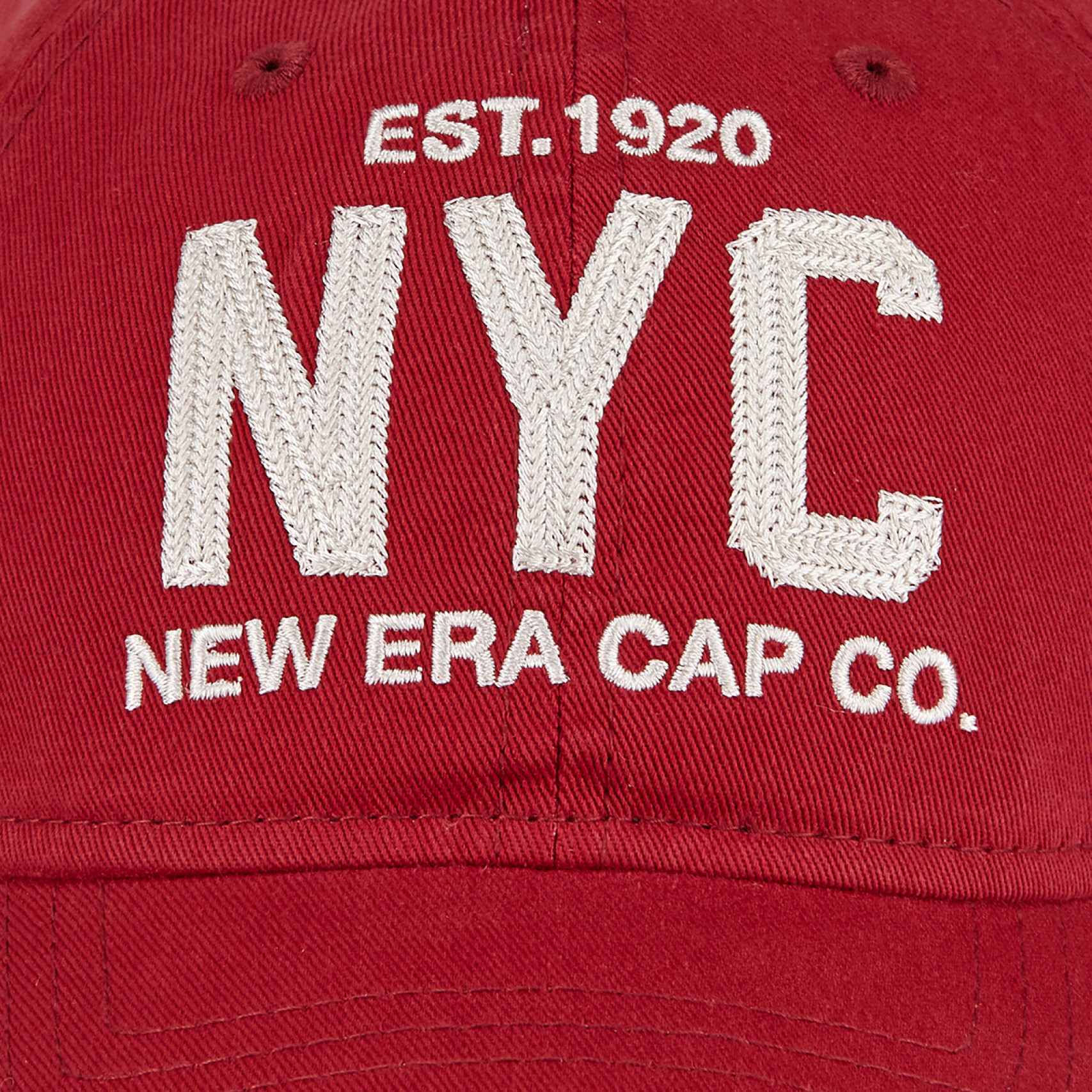 NYC 클래식 언스트럭쳐 볼캡 피노 레드 / 14561912