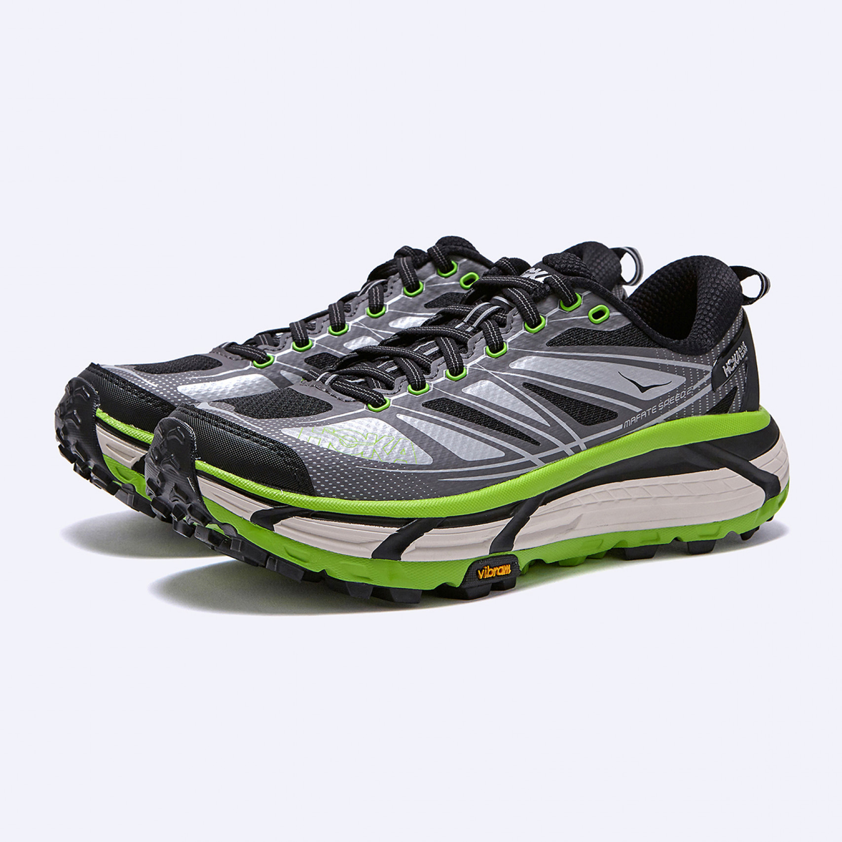 마파테 스피드 2 블랙 그린 / 1126851-BCKL