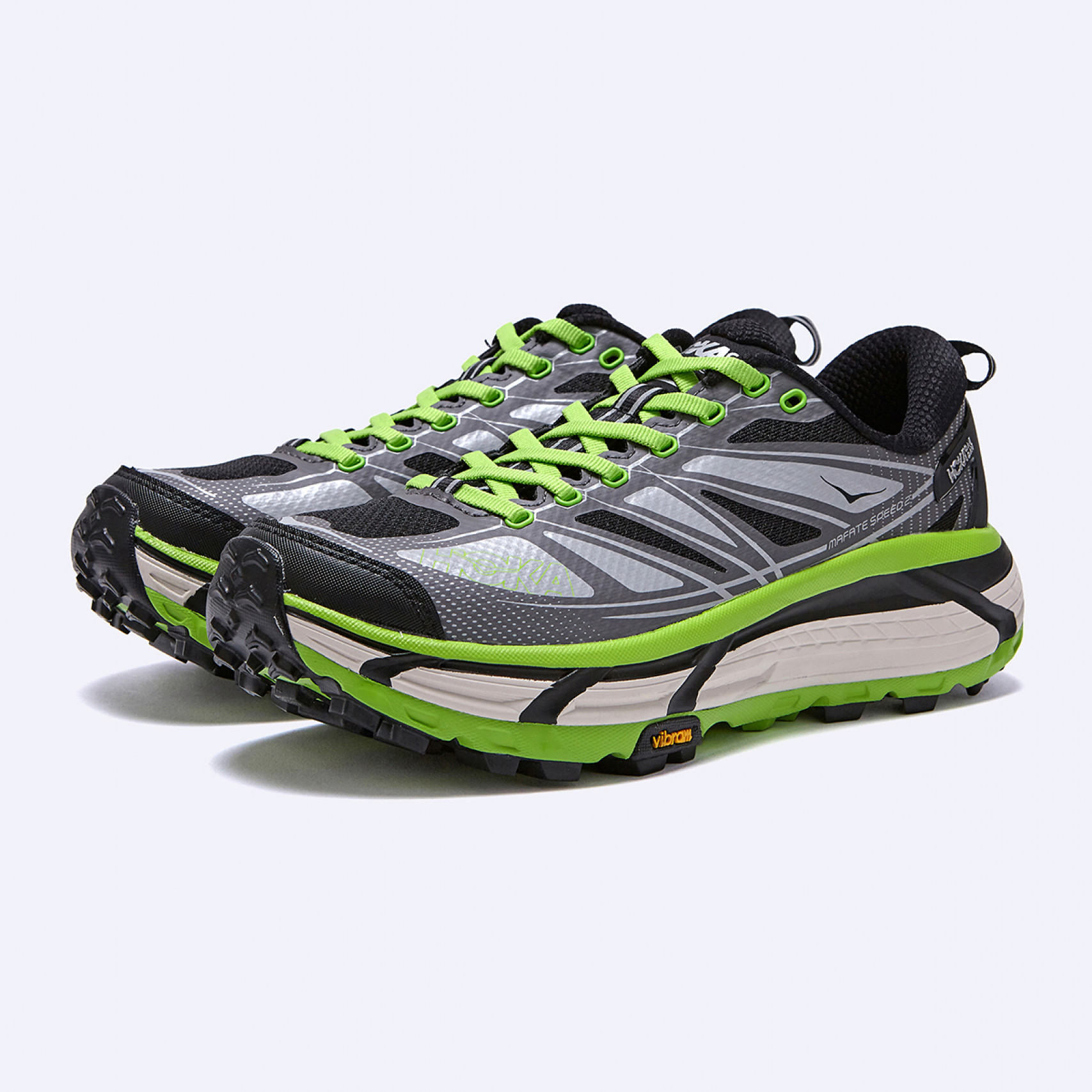 마파테 스피드 2 블랙 그린 / 1126851-BCKL