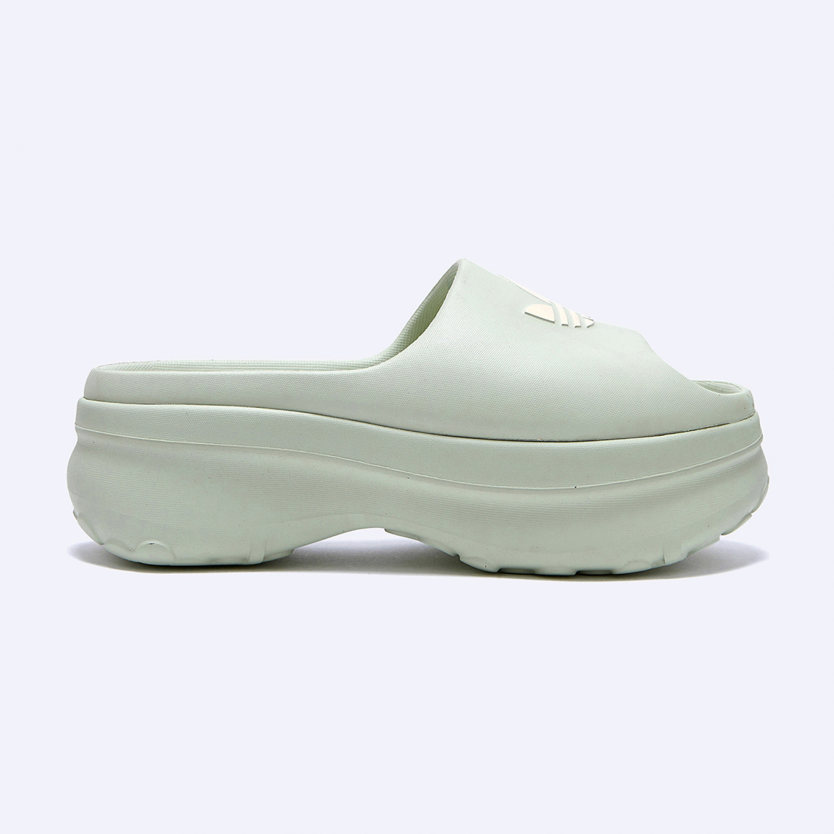 아디폼 스탠 슬라이드 리넨 그린 여성 / JH7467