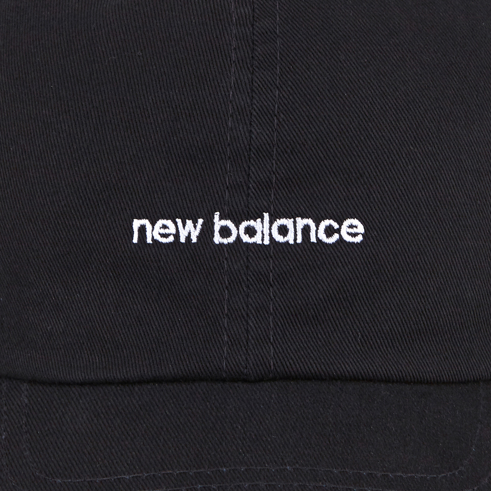 레터 로고 볼캡 블랙 / NBGDFB1103