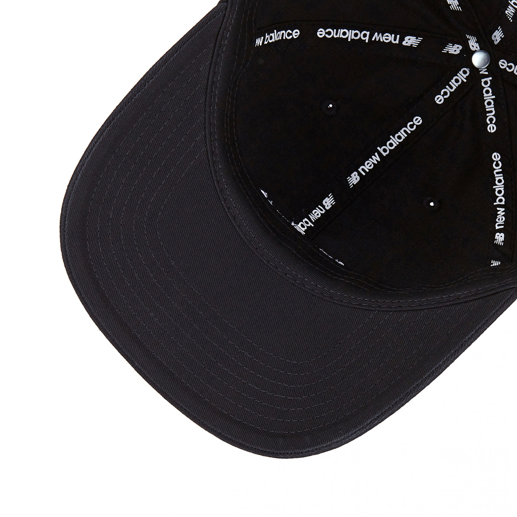 레터 로고 볼캡 블랙 / NBGDFB1103