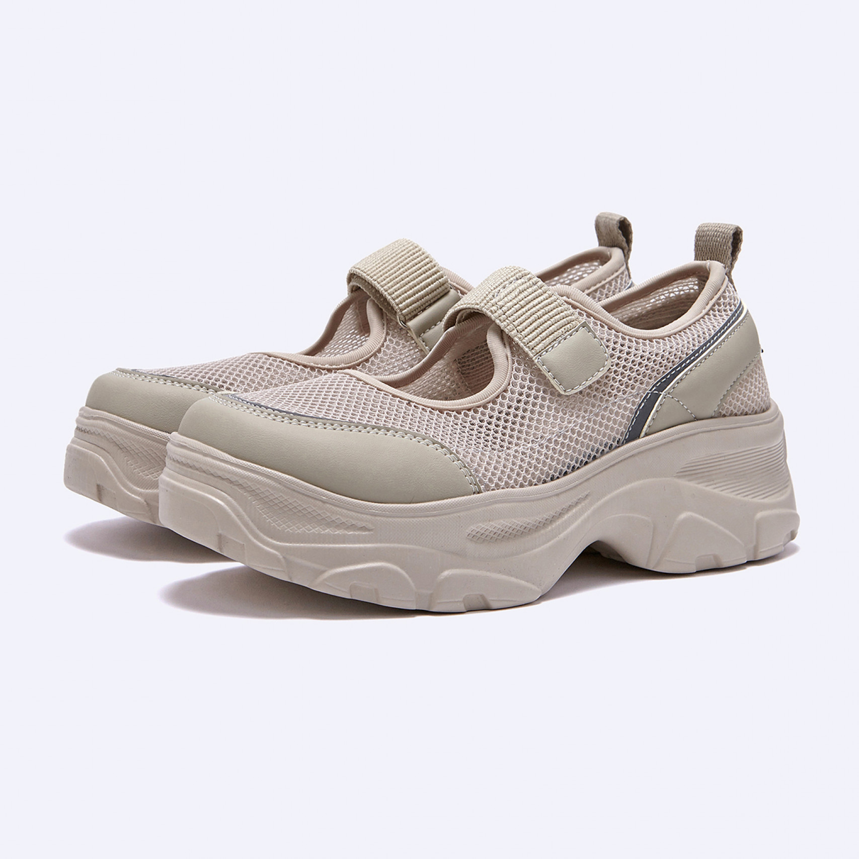 로미타 플랫폼 매쉬 라이트 베이지 / FLOTFA1W08