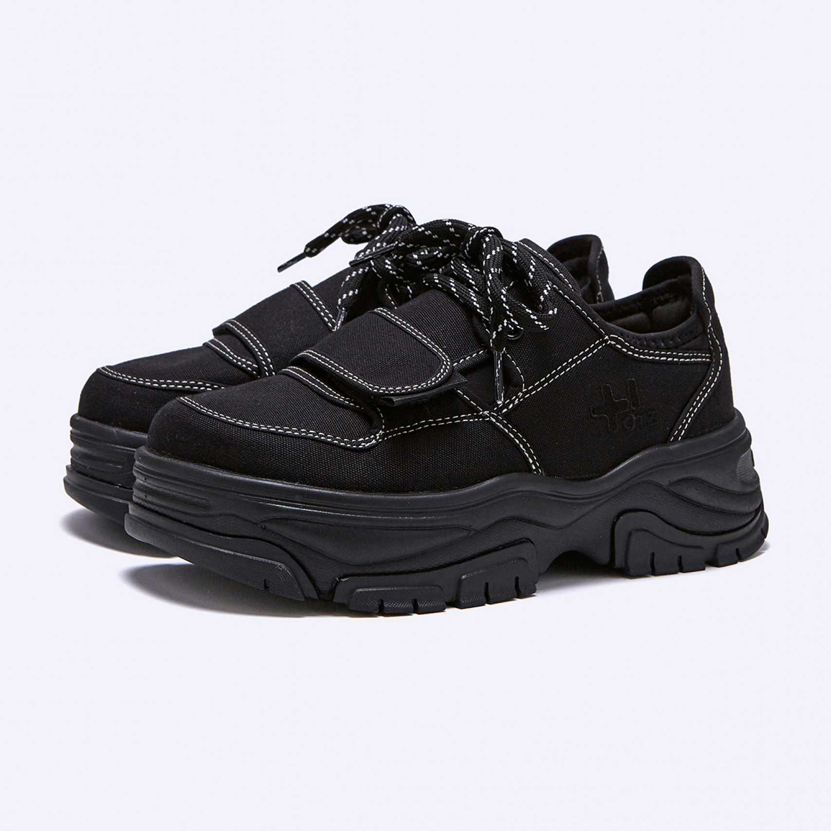 3300캔버스 하이 올 블랙 / OTA333-H19