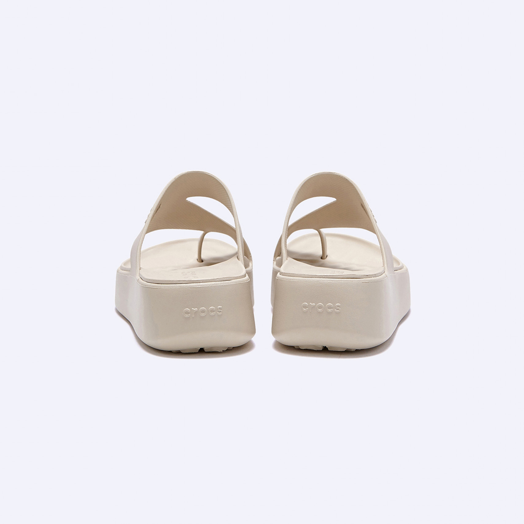 게이트웨이 플랫폼 토 루프 라이트 베이지 여성 / 210834-0LH