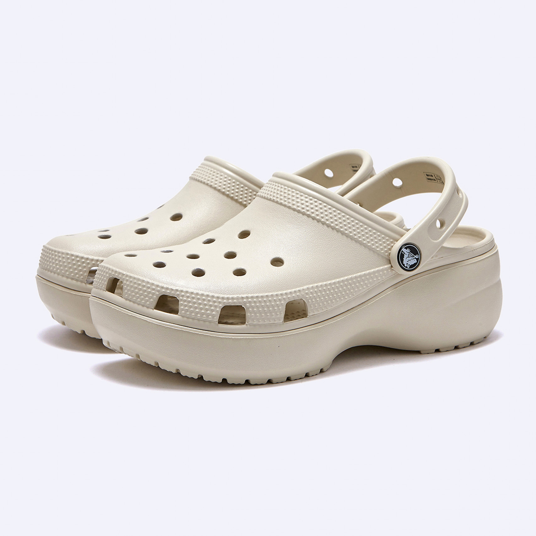 클래식 플랫폼 클로그 베이지 여성 / 206750-2Y2