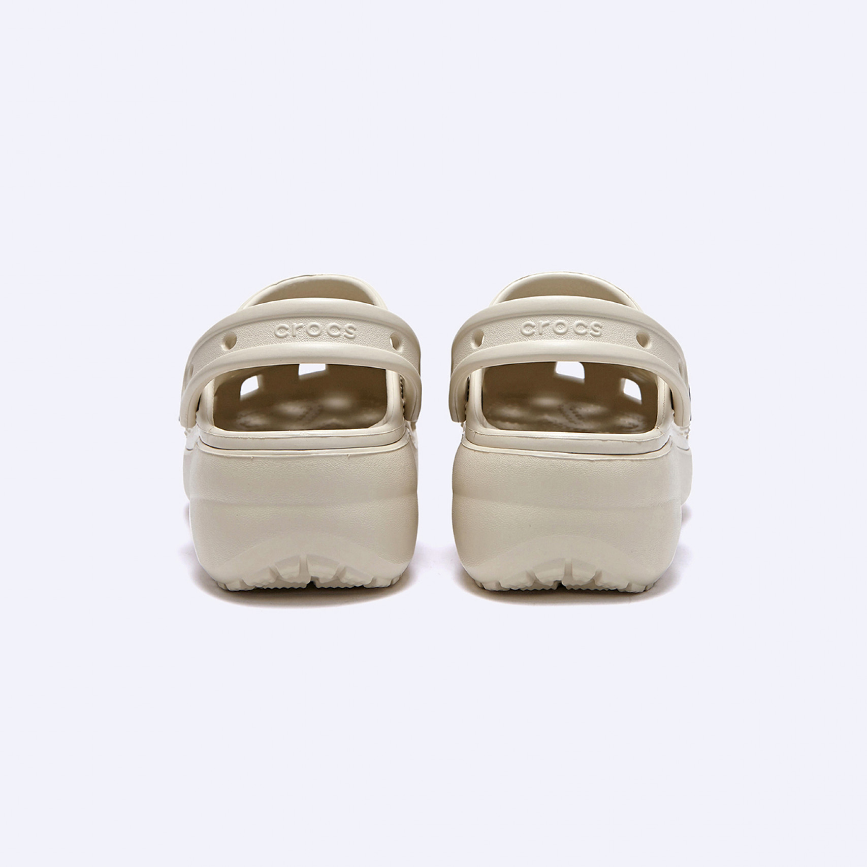 클래식 플랫폼 클로그 베이지 여성 / 206750-2Y2