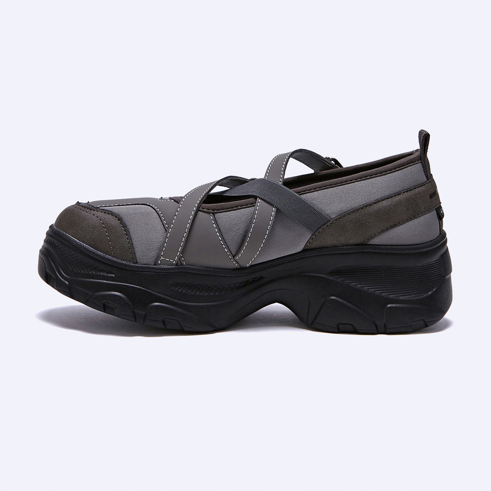 로미타 플랫폼 밴딩 메리제인슈즈 그레이 / FLOTFA3W33