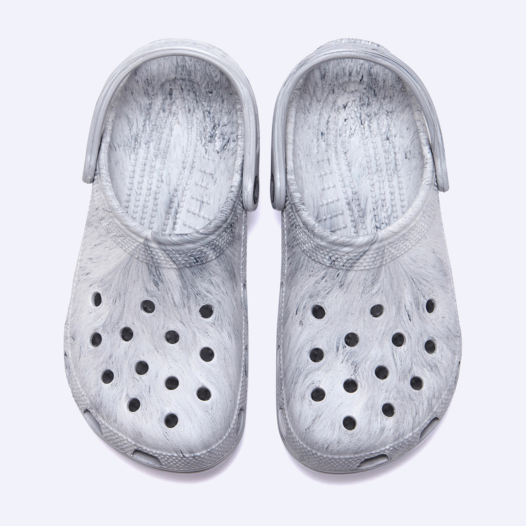 클래식 워터컬러 마블 클로그 그레이 / 211583-1WZ