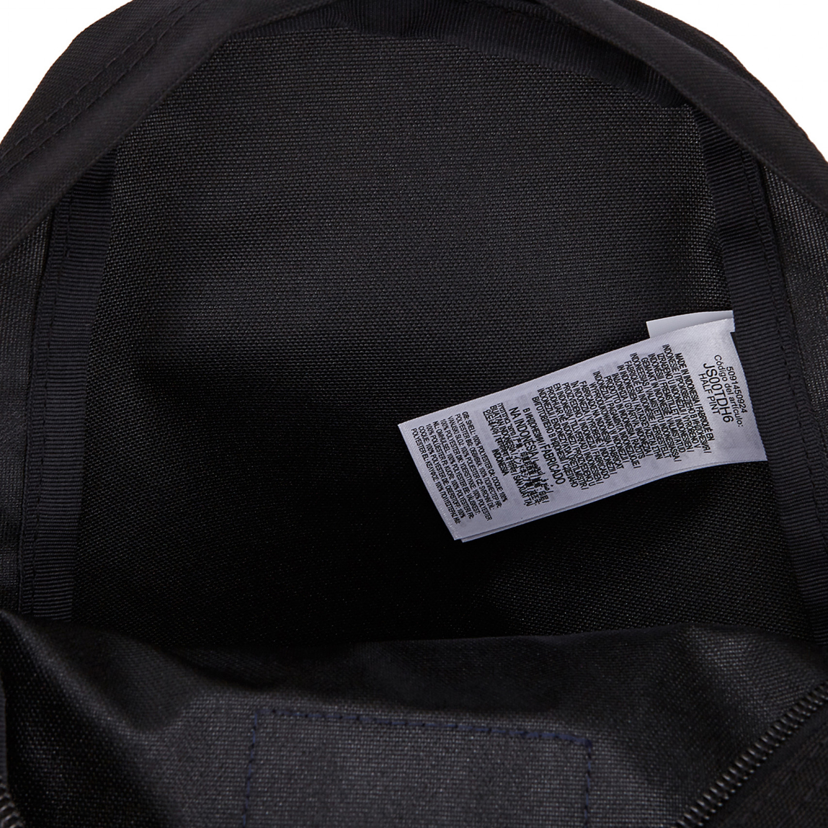 하프 파인트 미니 백팩 블랙 / JS00TDH6008