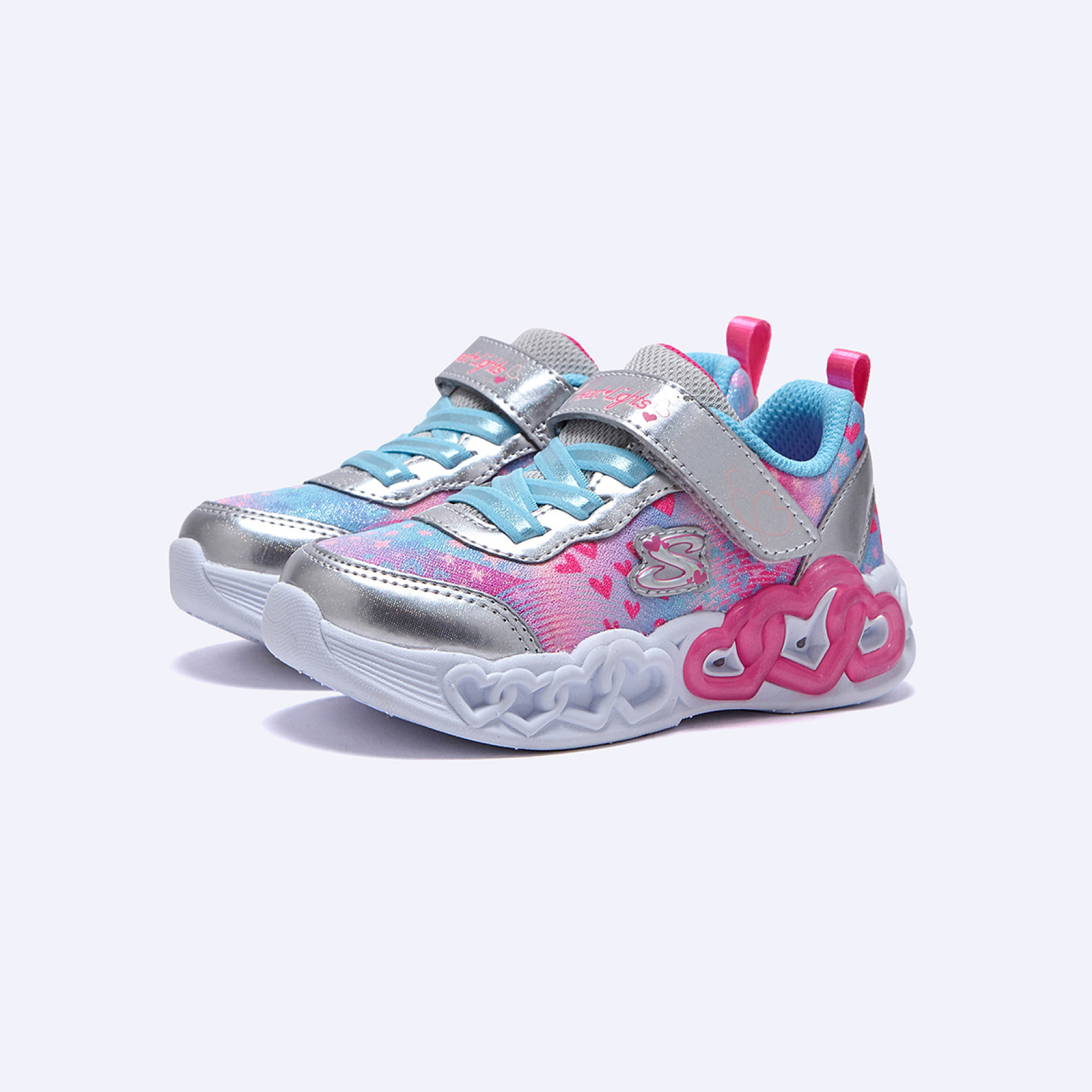 인피니티 하트 라이츠 실버 유아 / 303261LSMLT