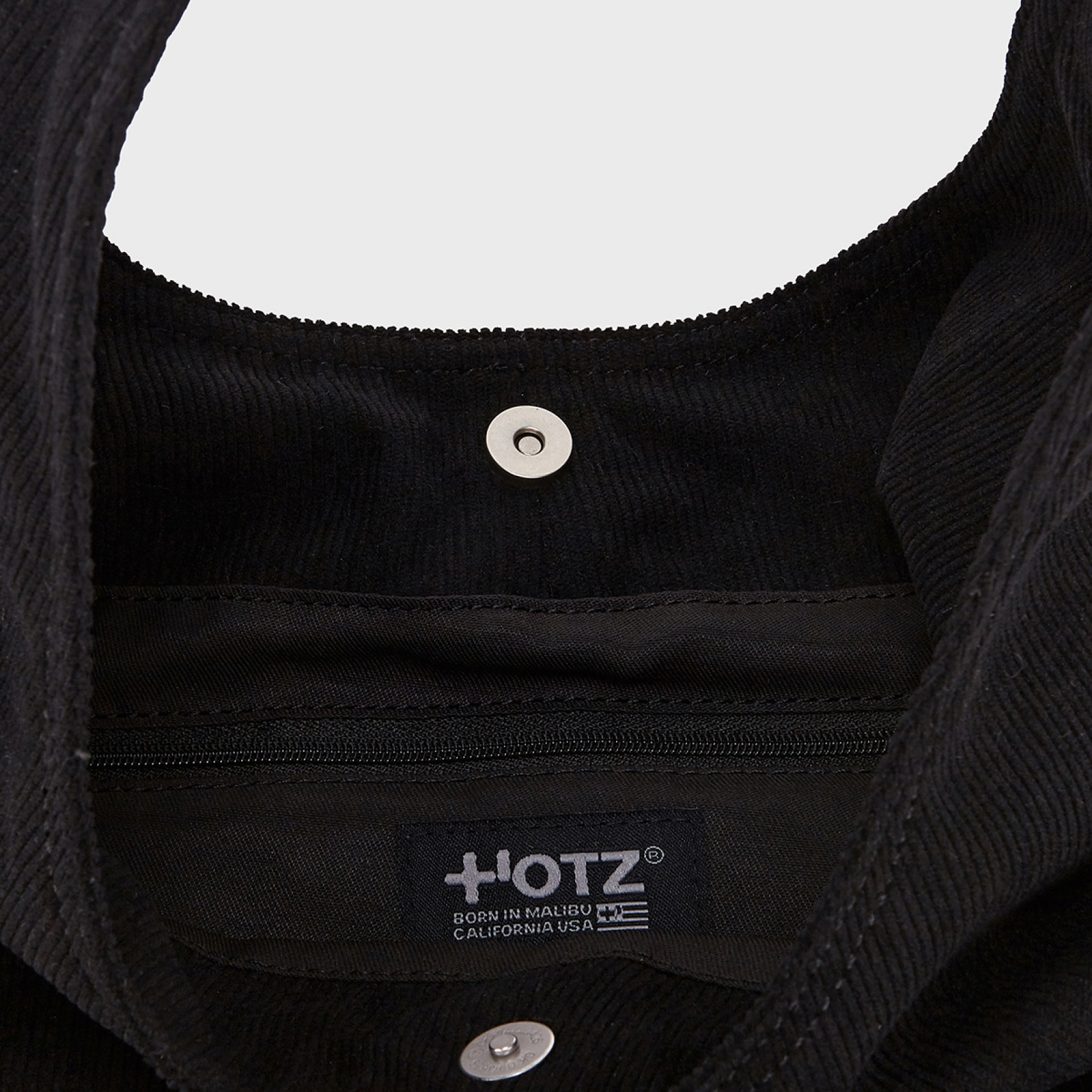 코듀로이 호보백 블랙 / FLOTFA3B01