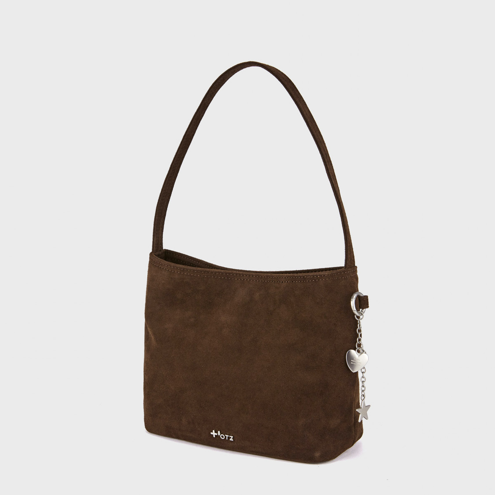 스웨이드 숄더백 브라운 / FLOTFA3B07