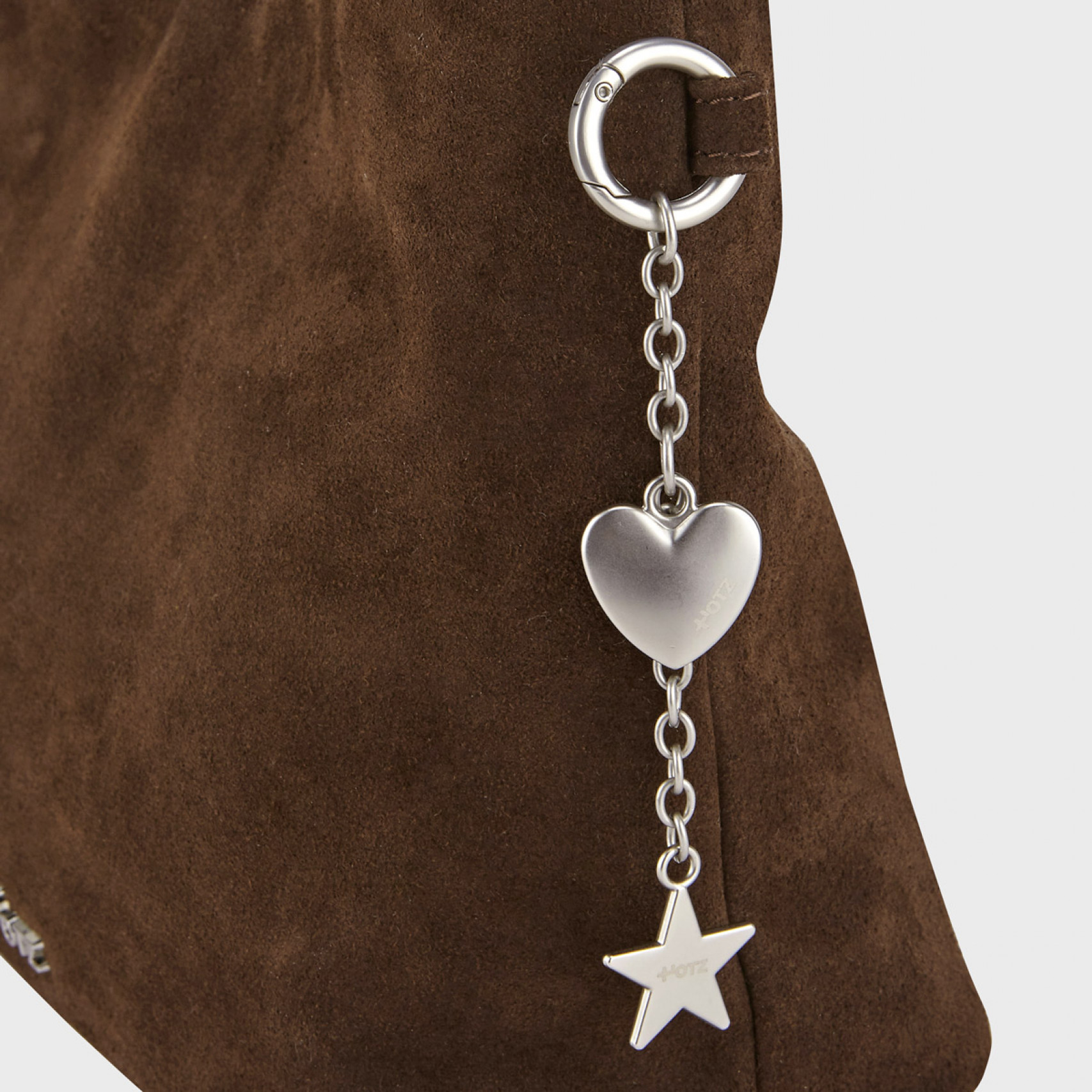 스웨이드 숄더백 브라운 / FLOTFA3B07