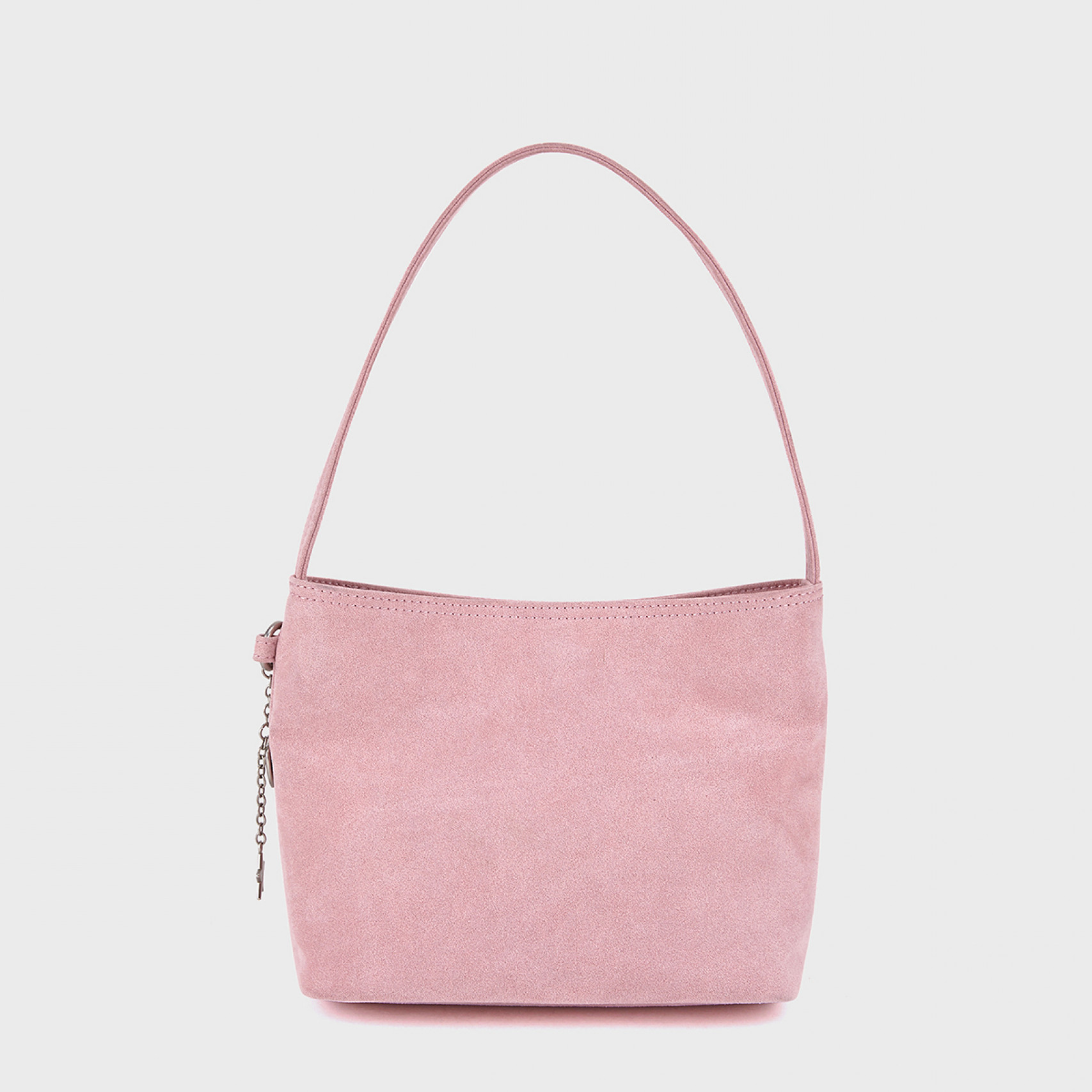 스웨이드 숄더백 핑크 / FLOTFA3B09