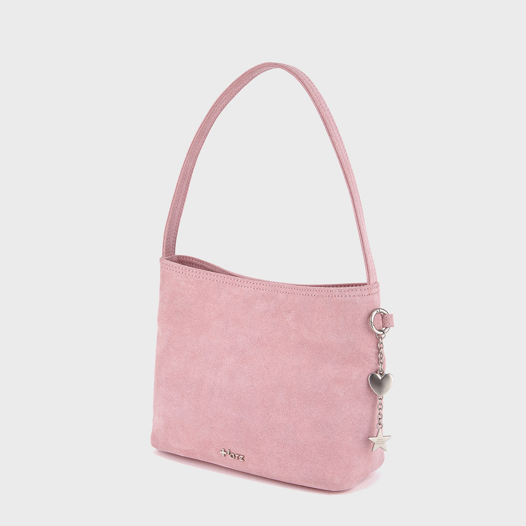 스웨이드 숄더백 핑크 / FLOTFA3B09