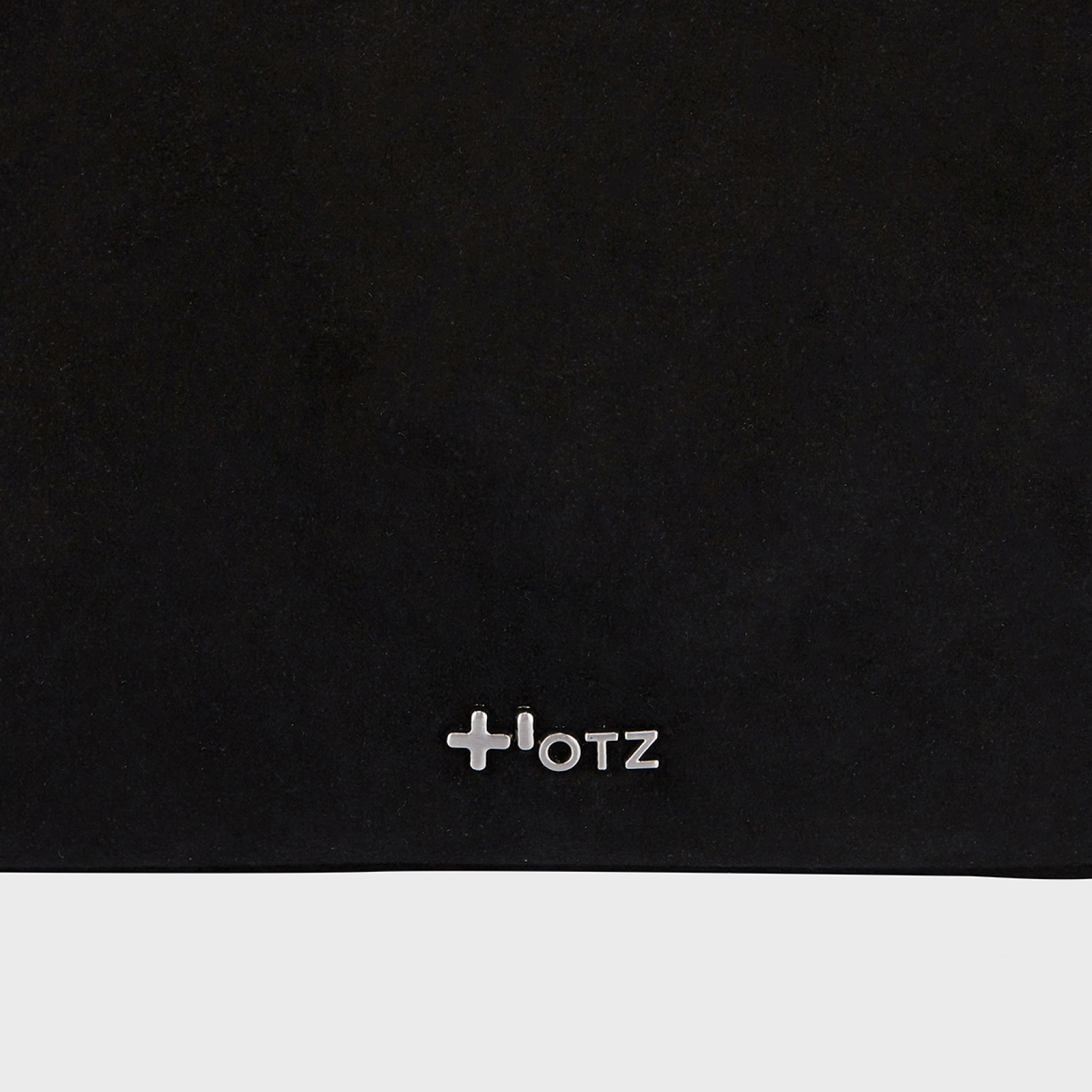 스웨이드 숄더백 블랙 / FLOTFA3B08