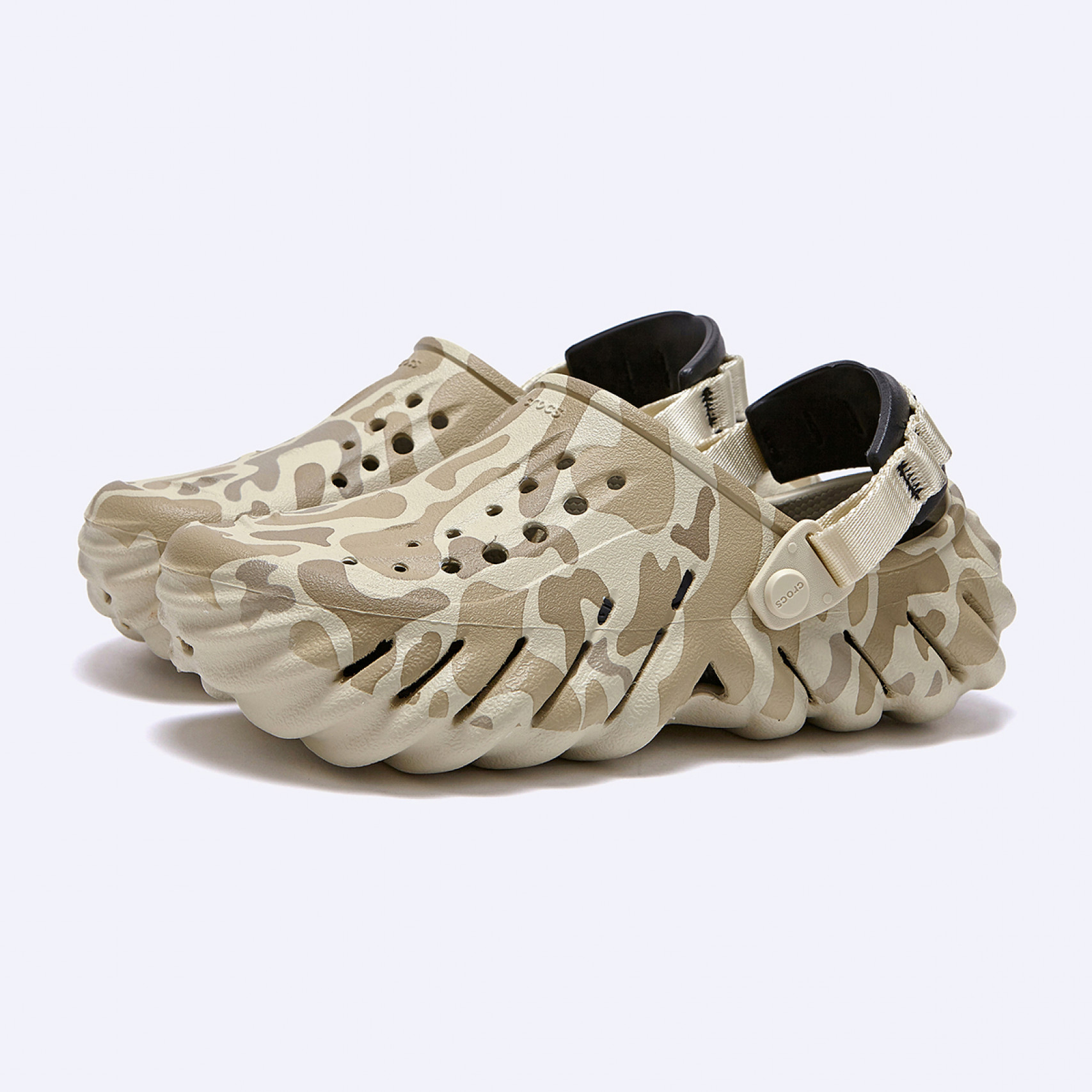 덕 카모 클로그 베이지 / 211981-2YJ